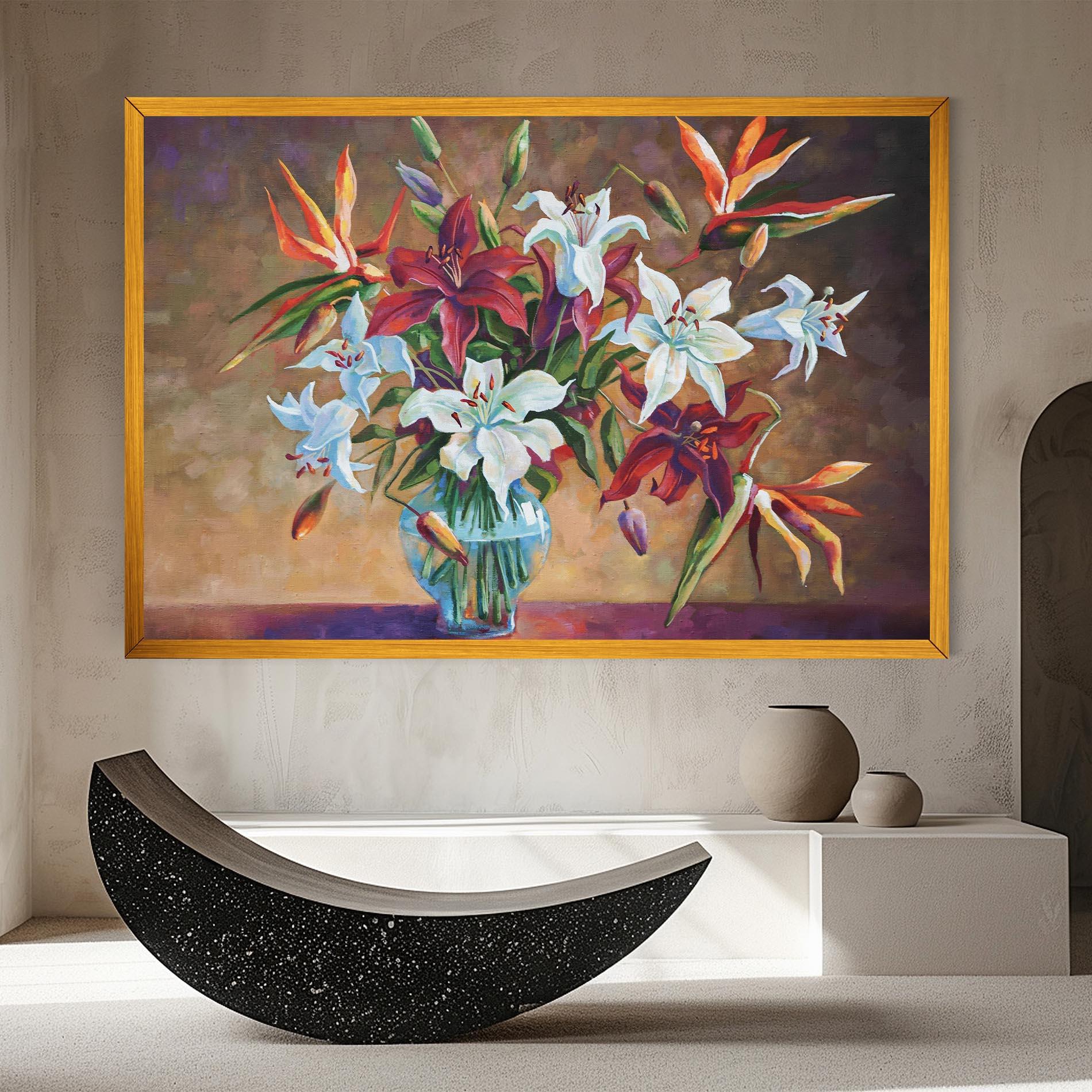 Tablou Canvas Flower Vase mockup 8