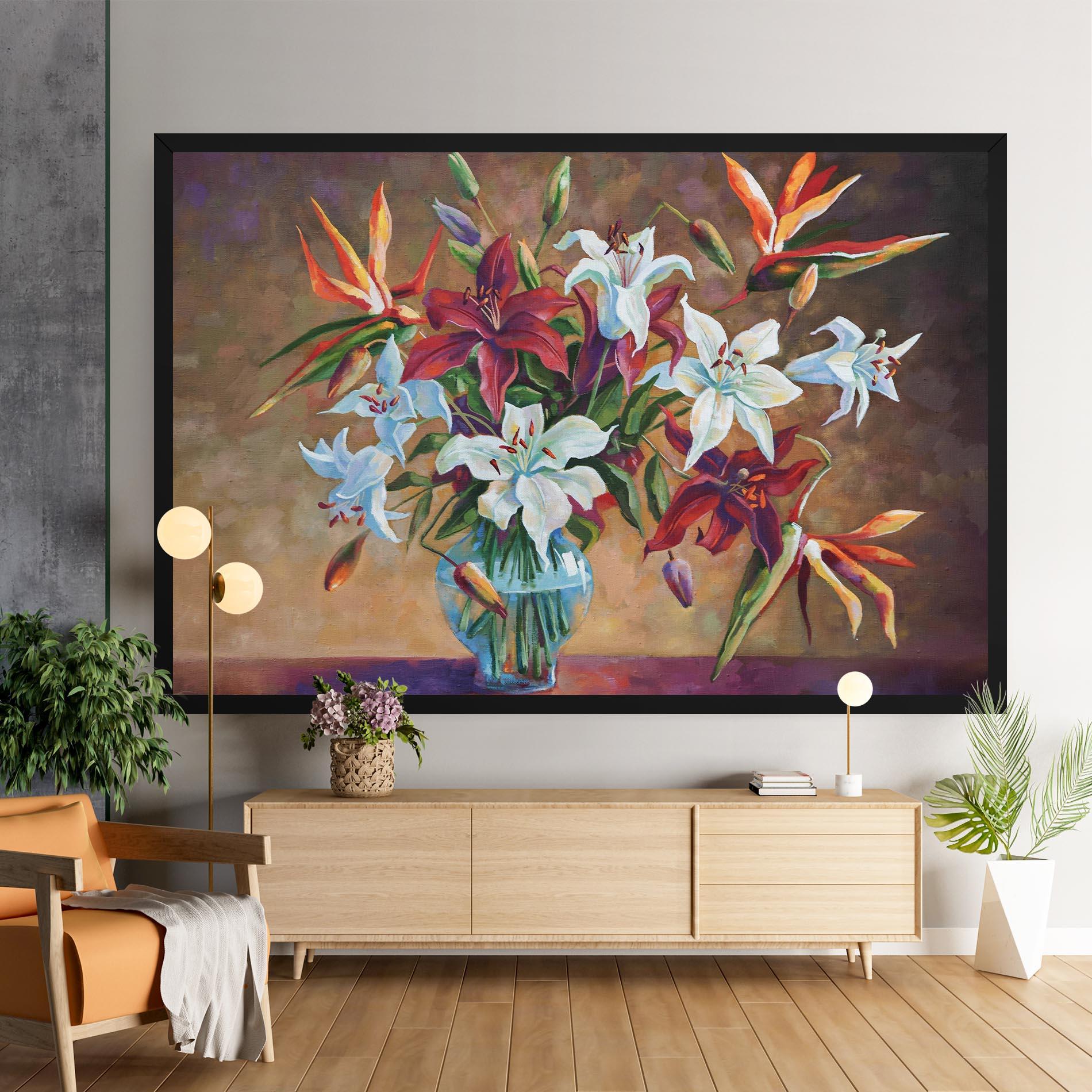 Tablou Canvas Flower Vase mockup 9