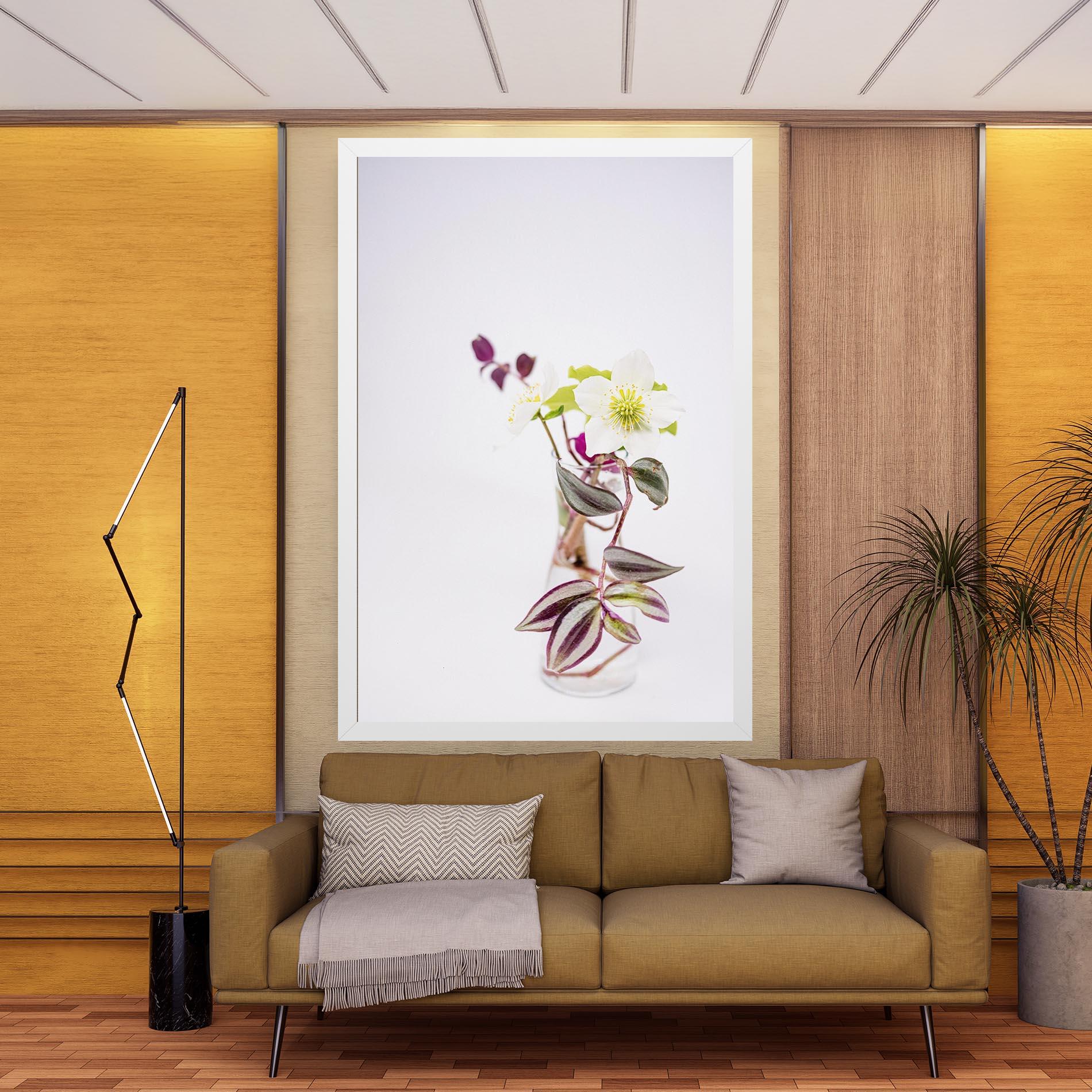 Tablou Canvas Pretty Leaf Vase mockup 9