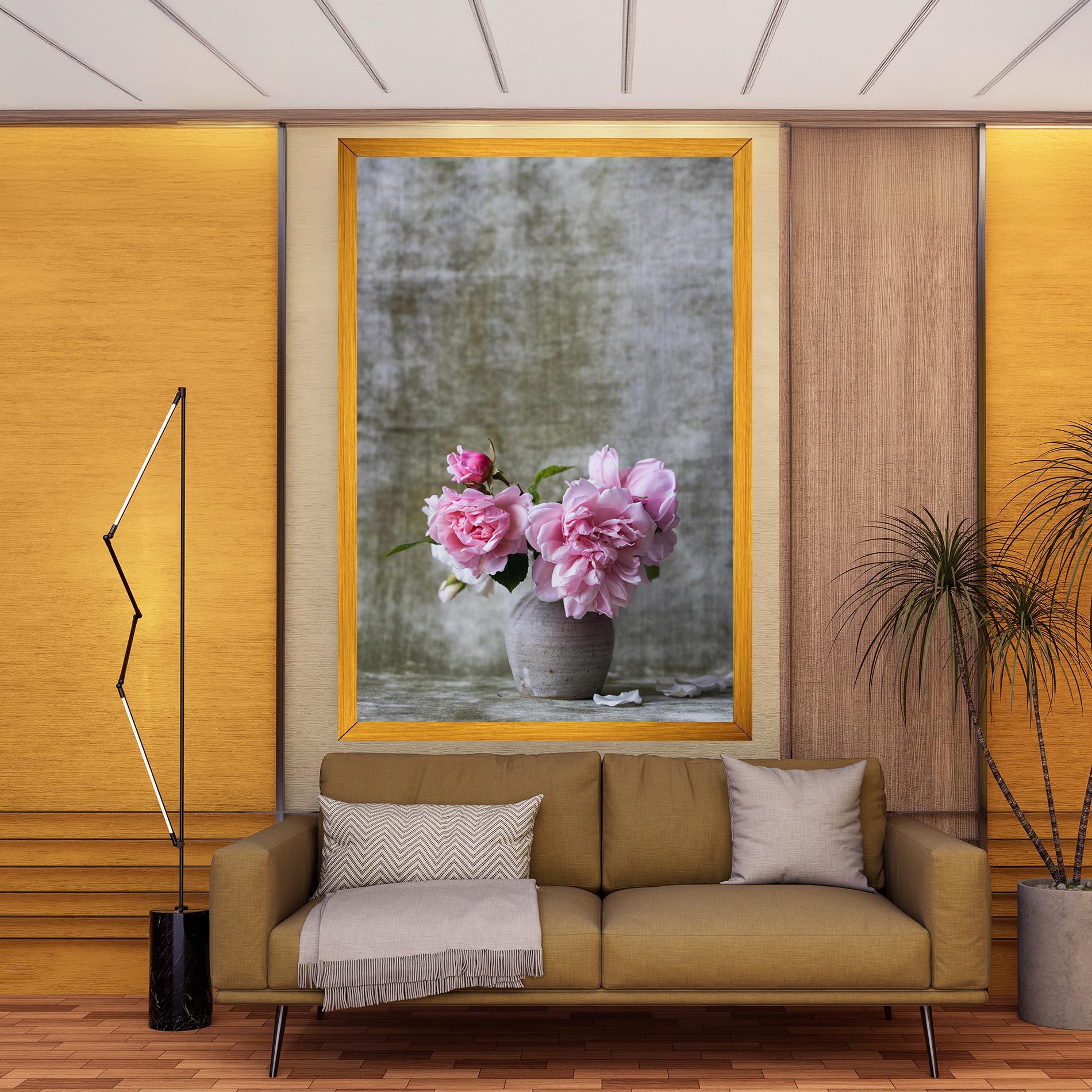 Tablou Canvas Rose Vase mockup 9