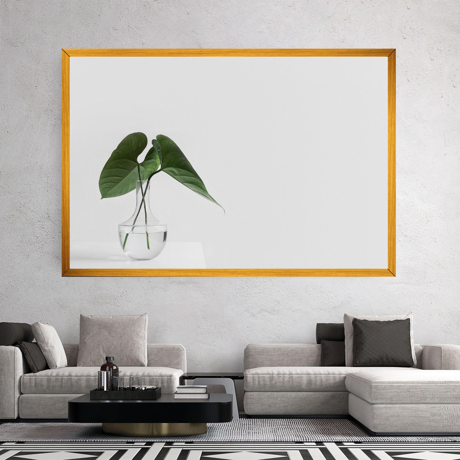 Tablou Canvas White Table Vase mockup 2