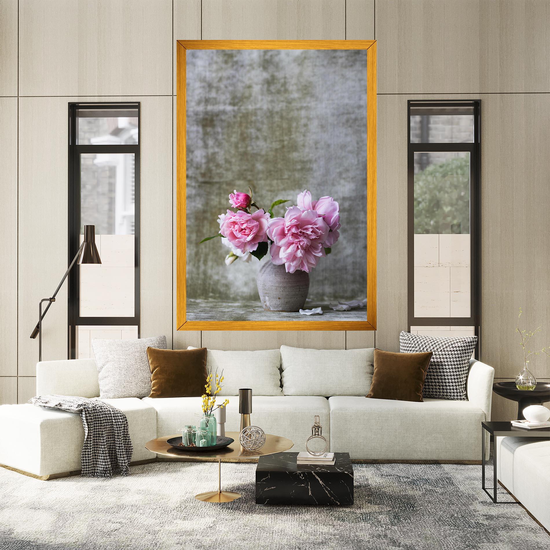 Tablou Canvas Rose Vase mockup 2