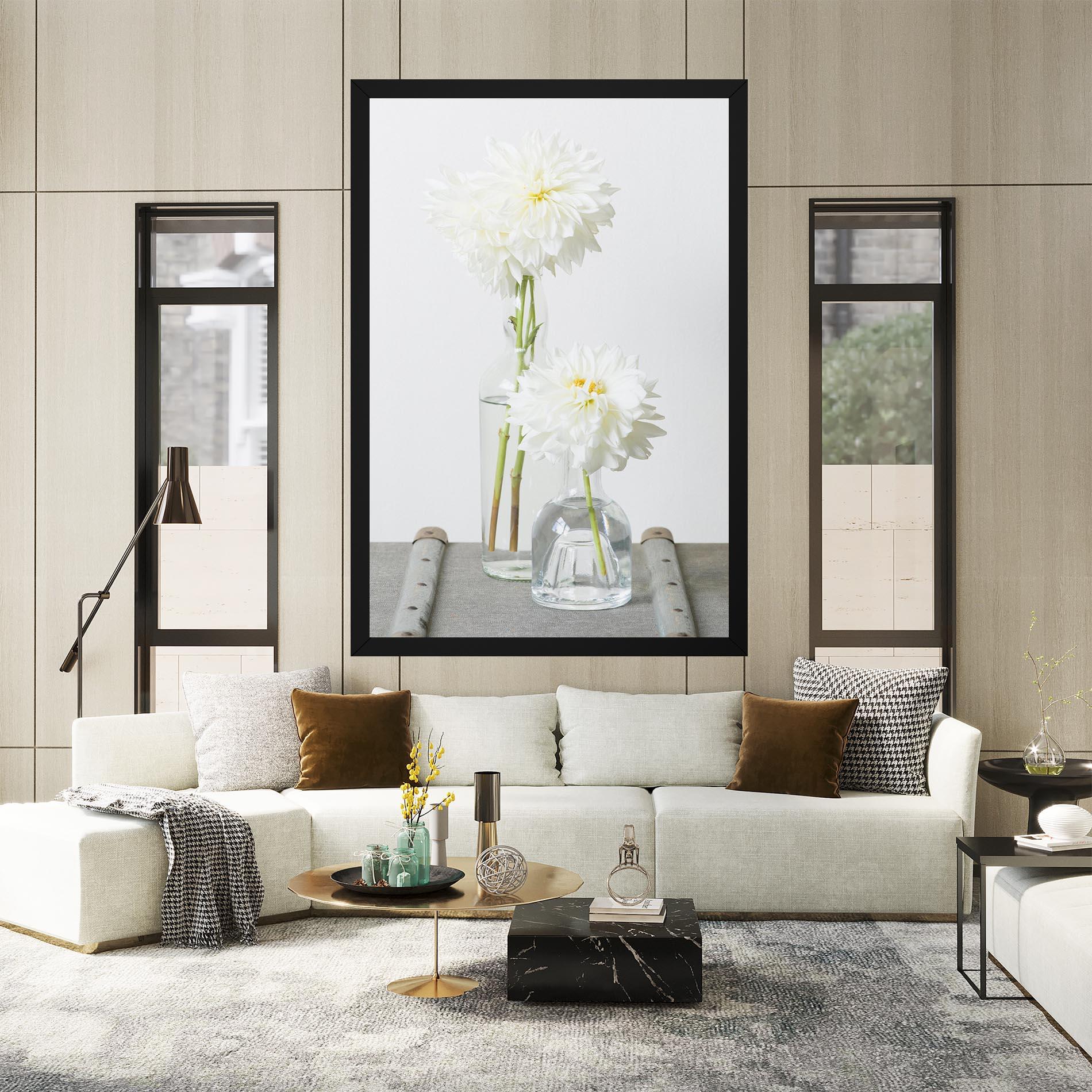 Tablou Canvas Big Flower Vase mockup 2