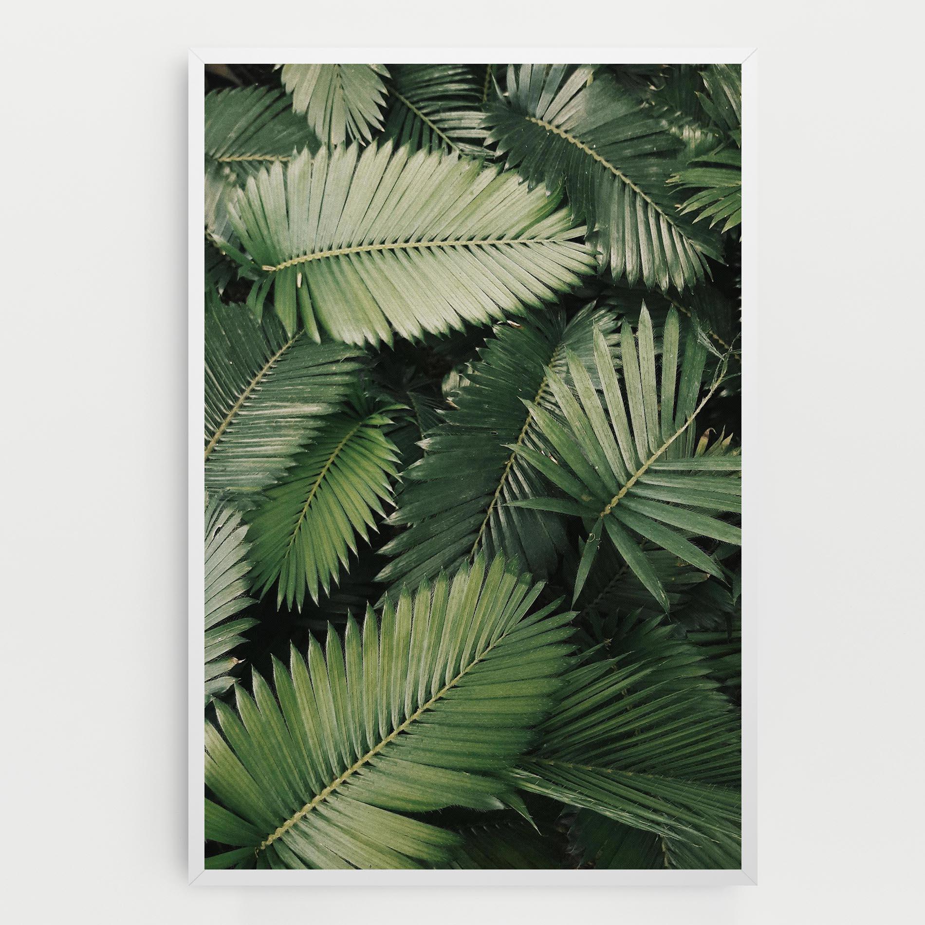 Tablou Canvas Green Leaves mockup 0