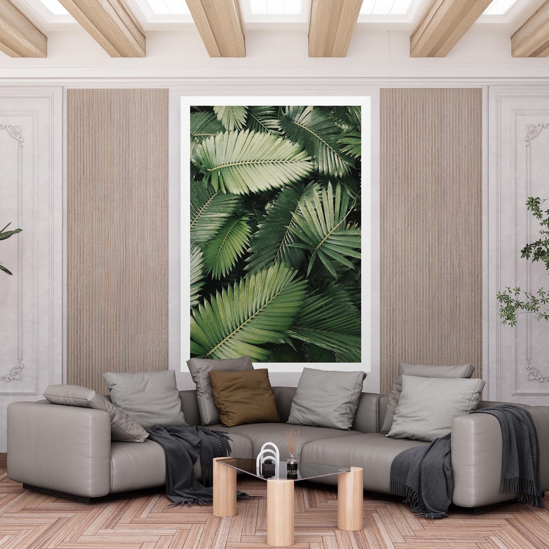 Tablou Canvas Green Leaves mockup 6