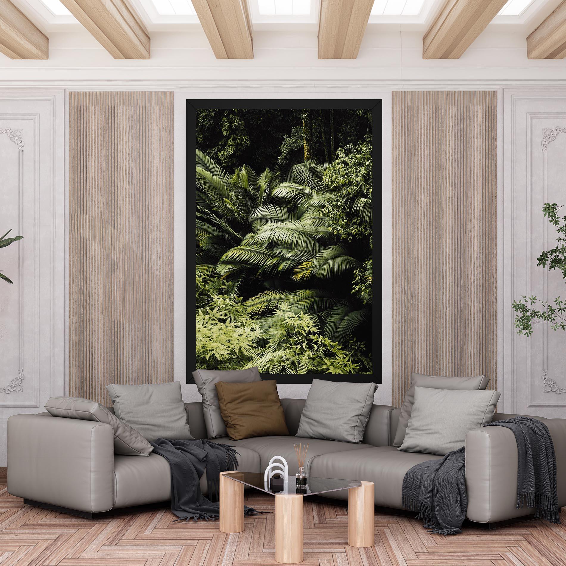 Tablou Canvas Into The Jungle mockup 6