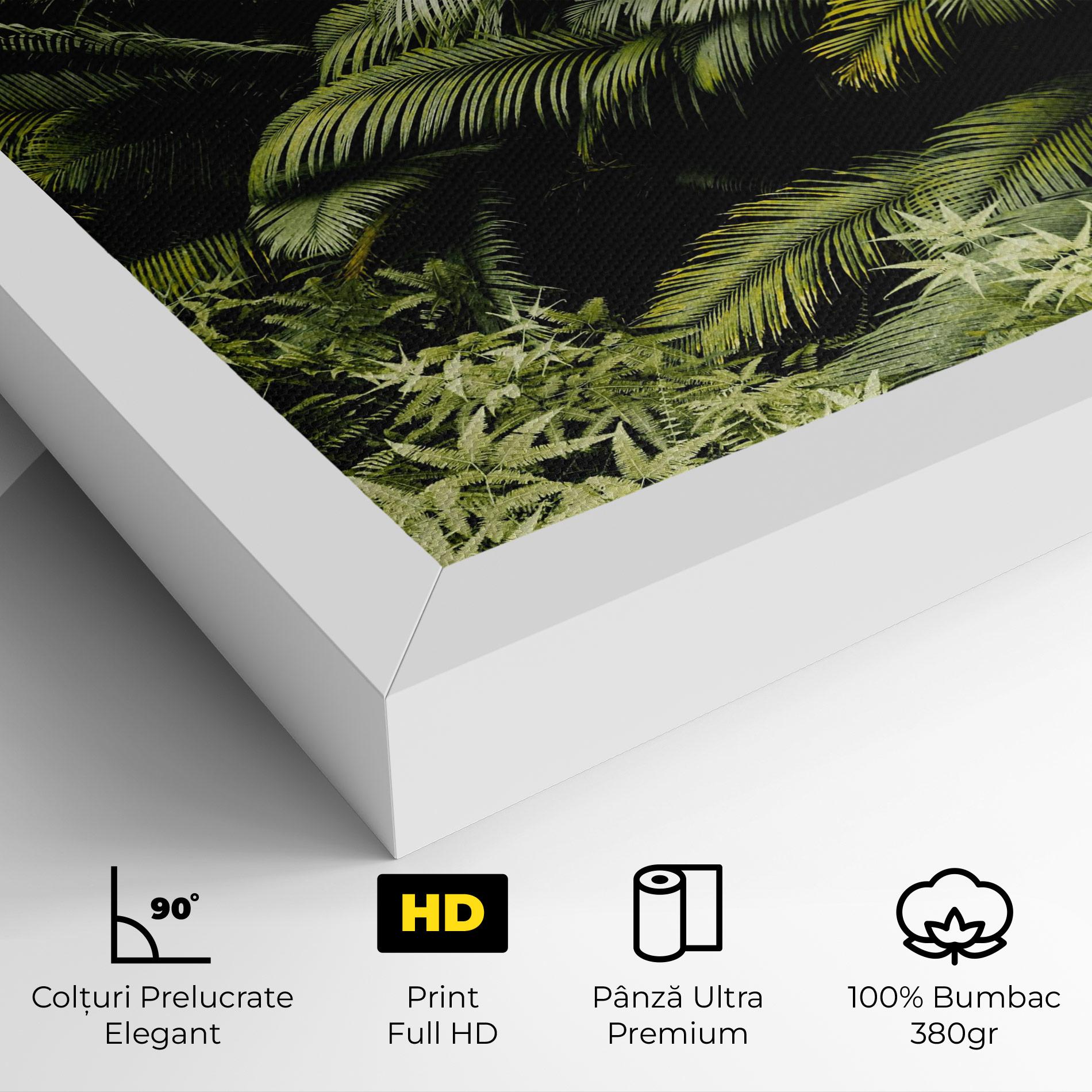 Tablou Canvas Into The Jungle mockup 4