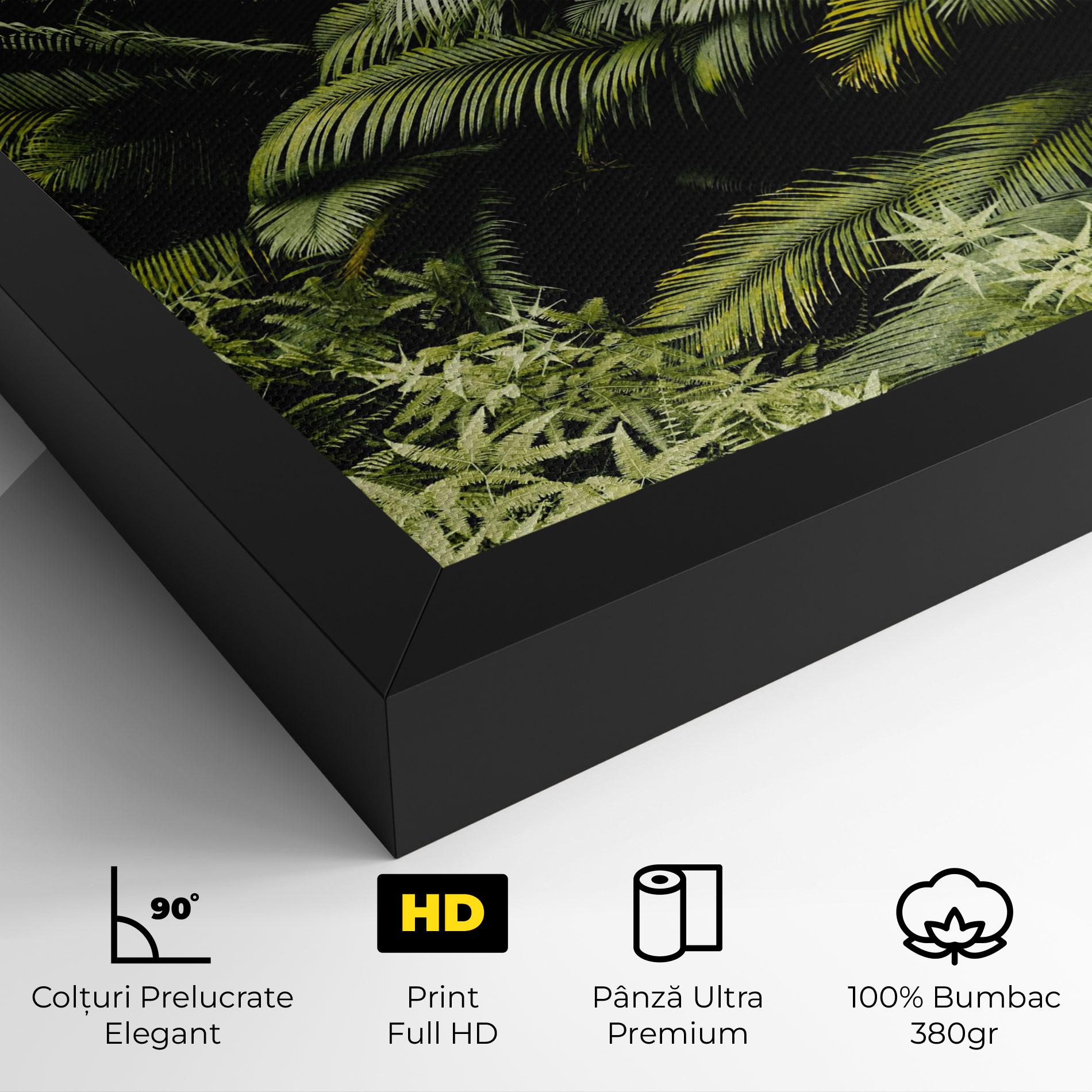Tablou Canvas Into The Jungle mockup 4