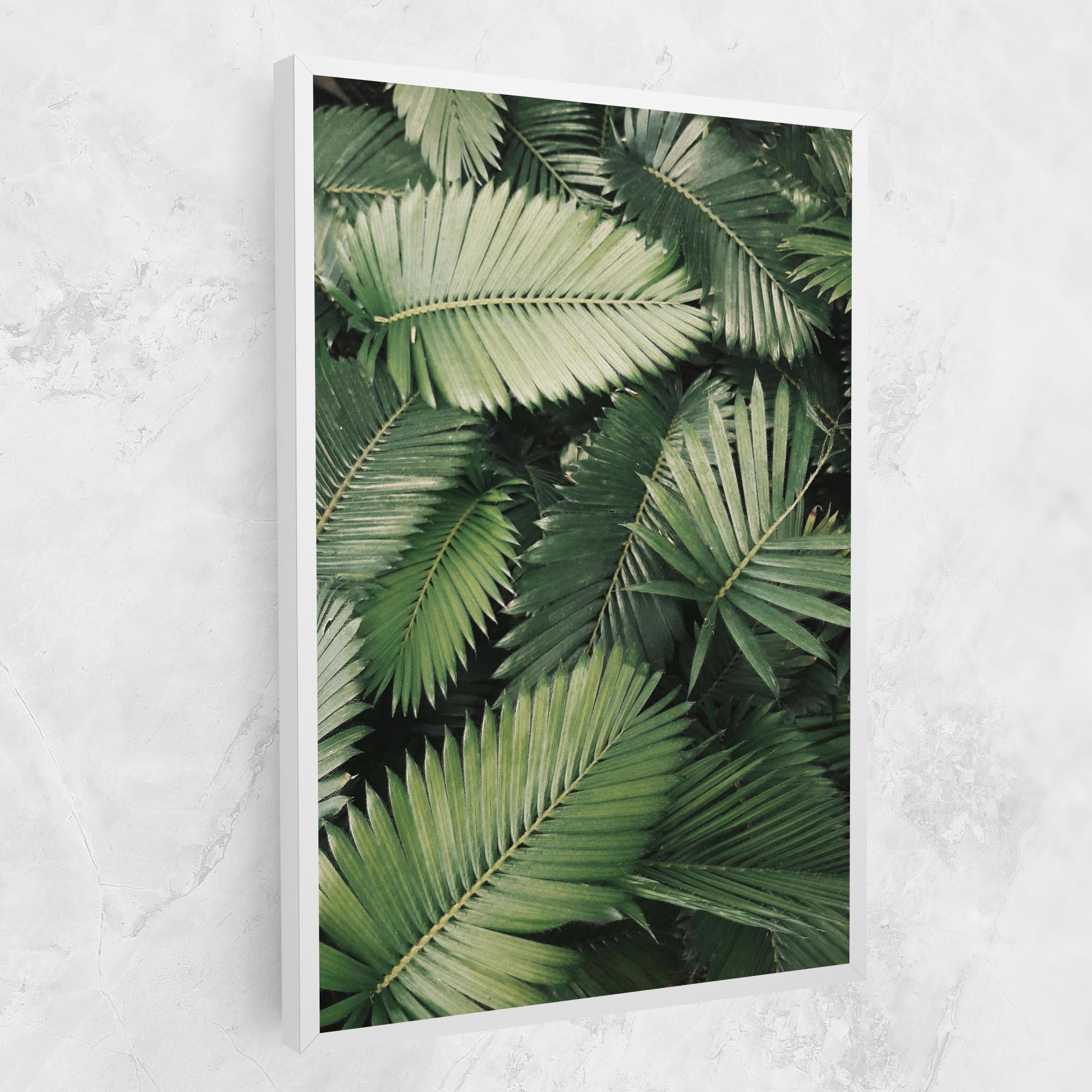 Tablou Canvas Green Leaves mockup 1