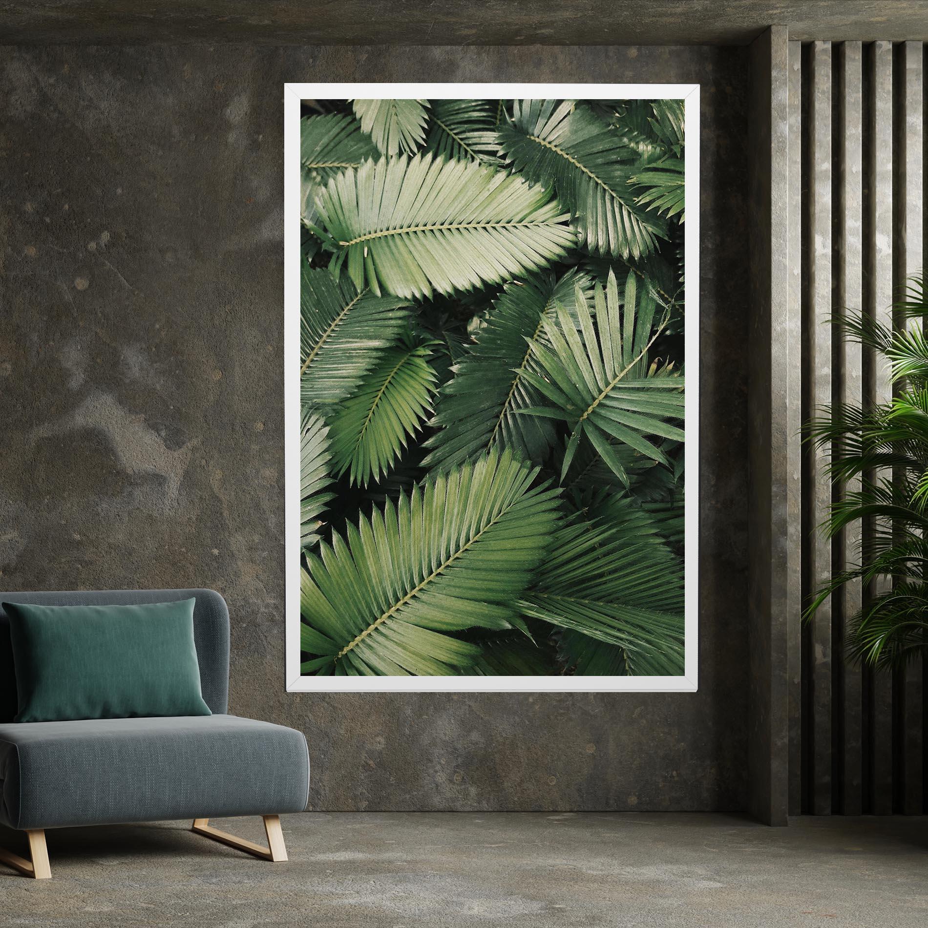 Tablou Canvas Green Leaves mockup 7