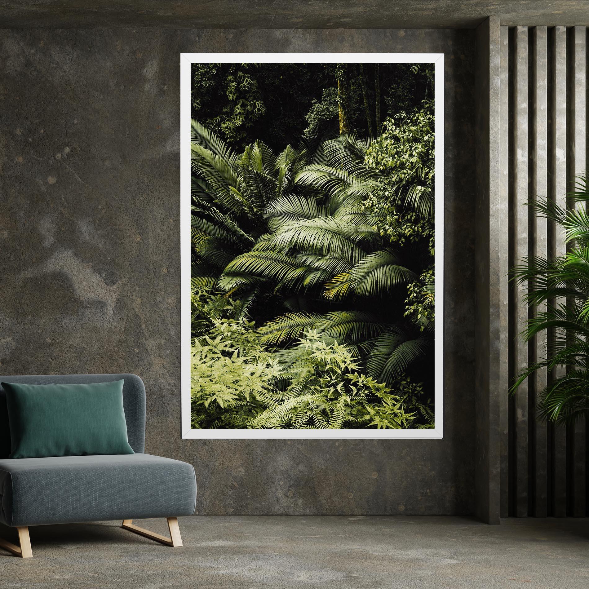Tablou Canvas Into The Jungle mockup 7