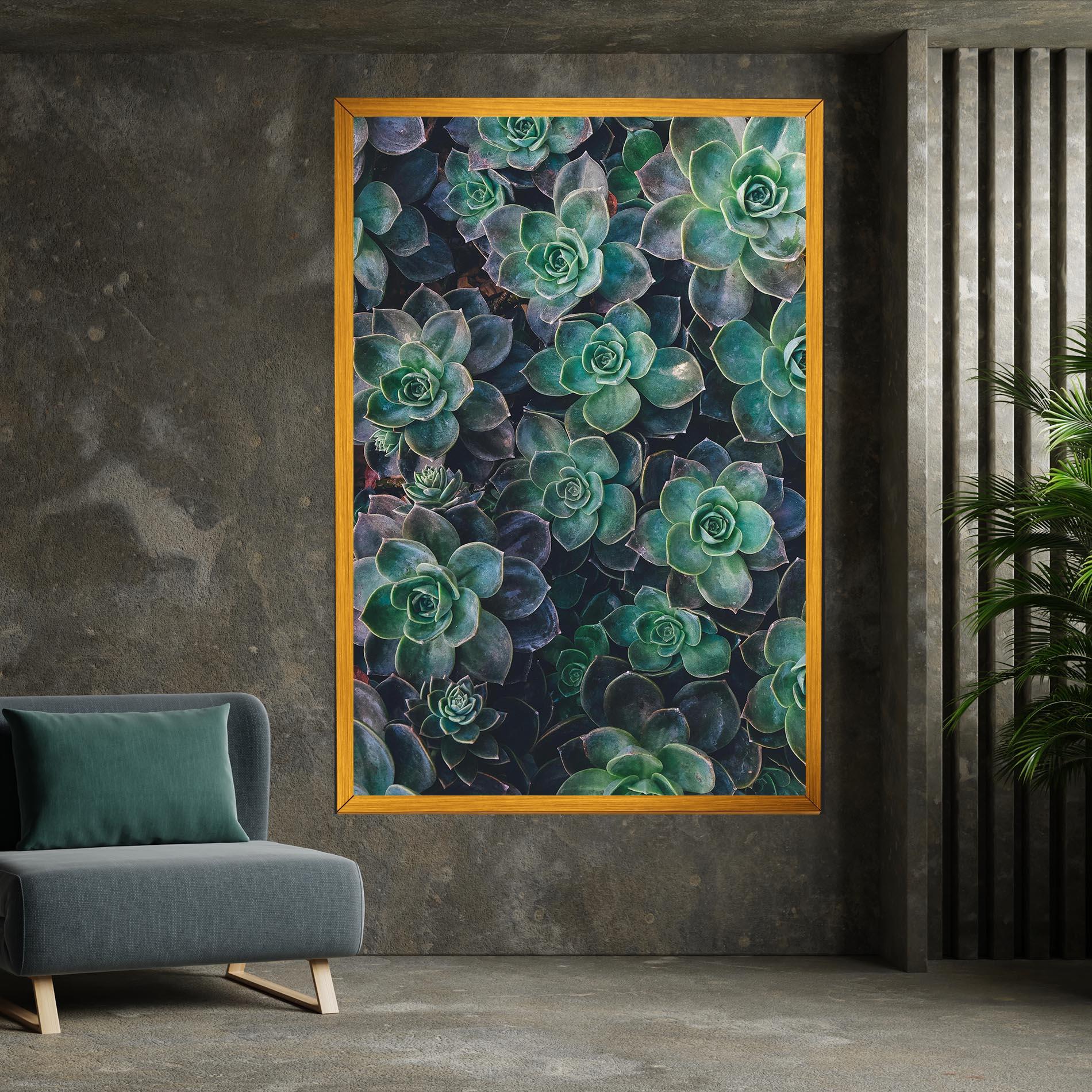 Tablou Canvas Green Lilac Tree mockup 7