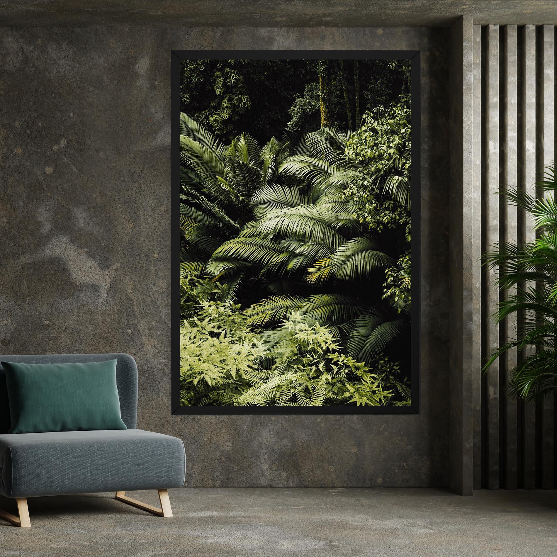 Tablou Canvas Into The Jungle mockup 7