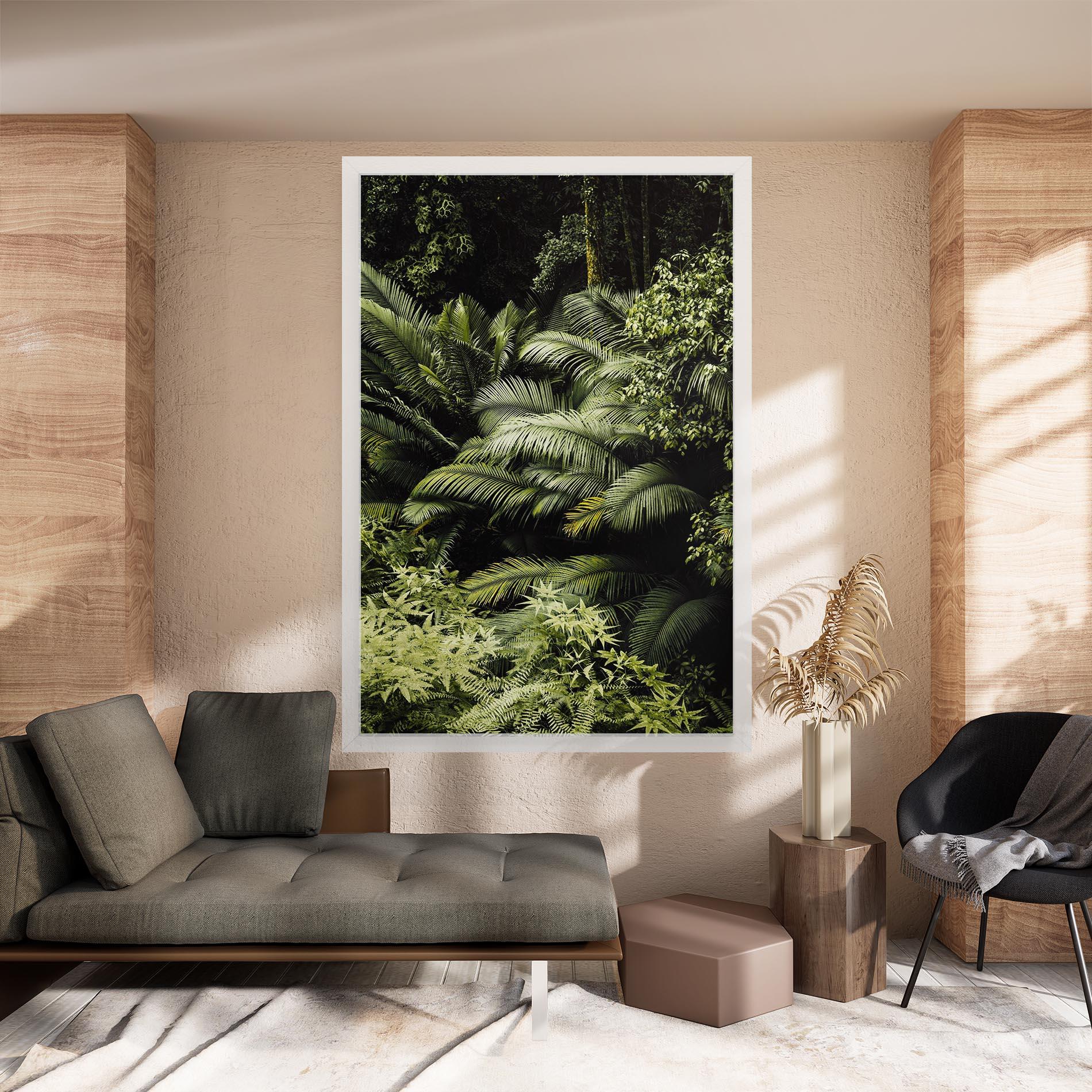 Tablou Canvas Into The Jungle mockup 8