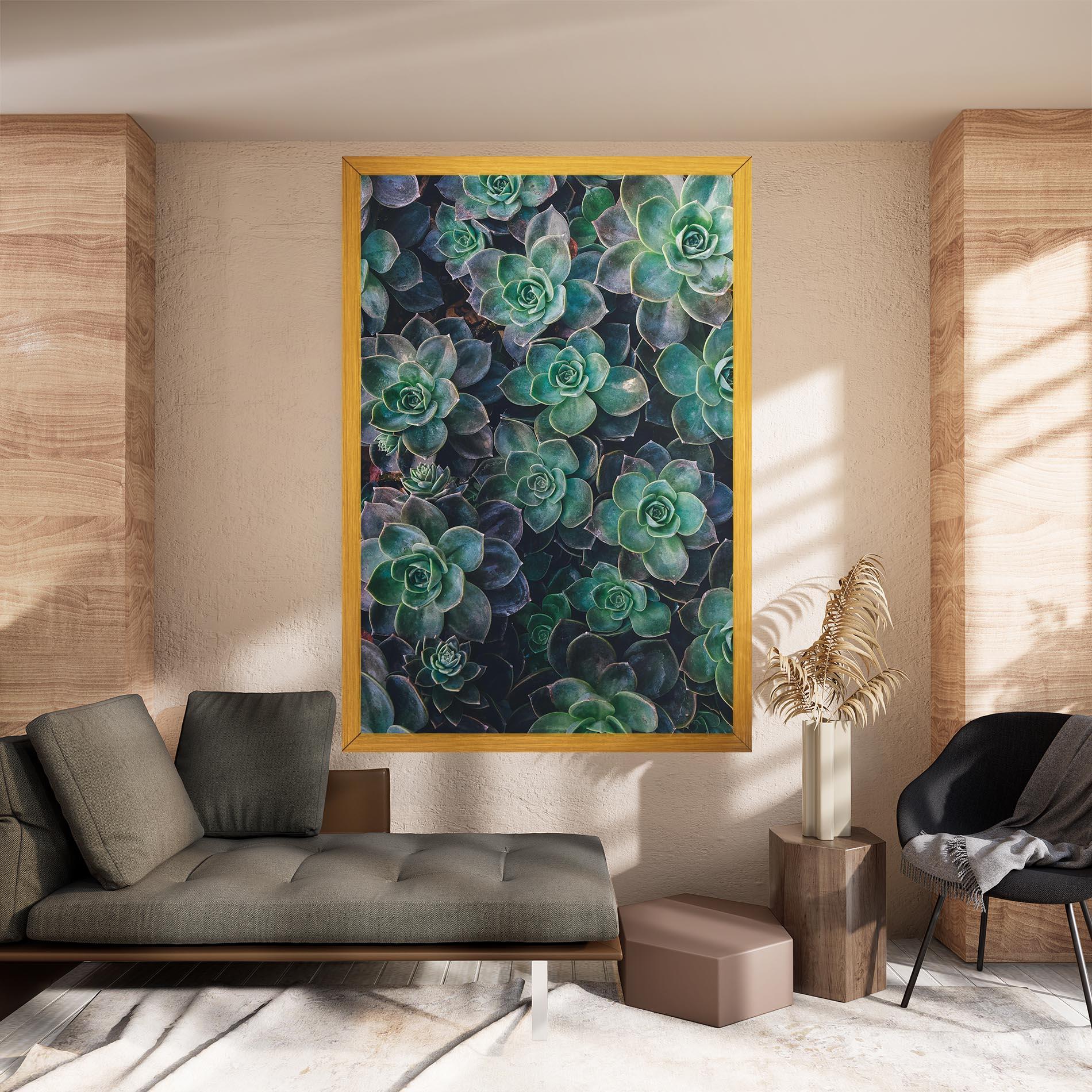 Tablou Canvas Green Lilac Tree mockup 8