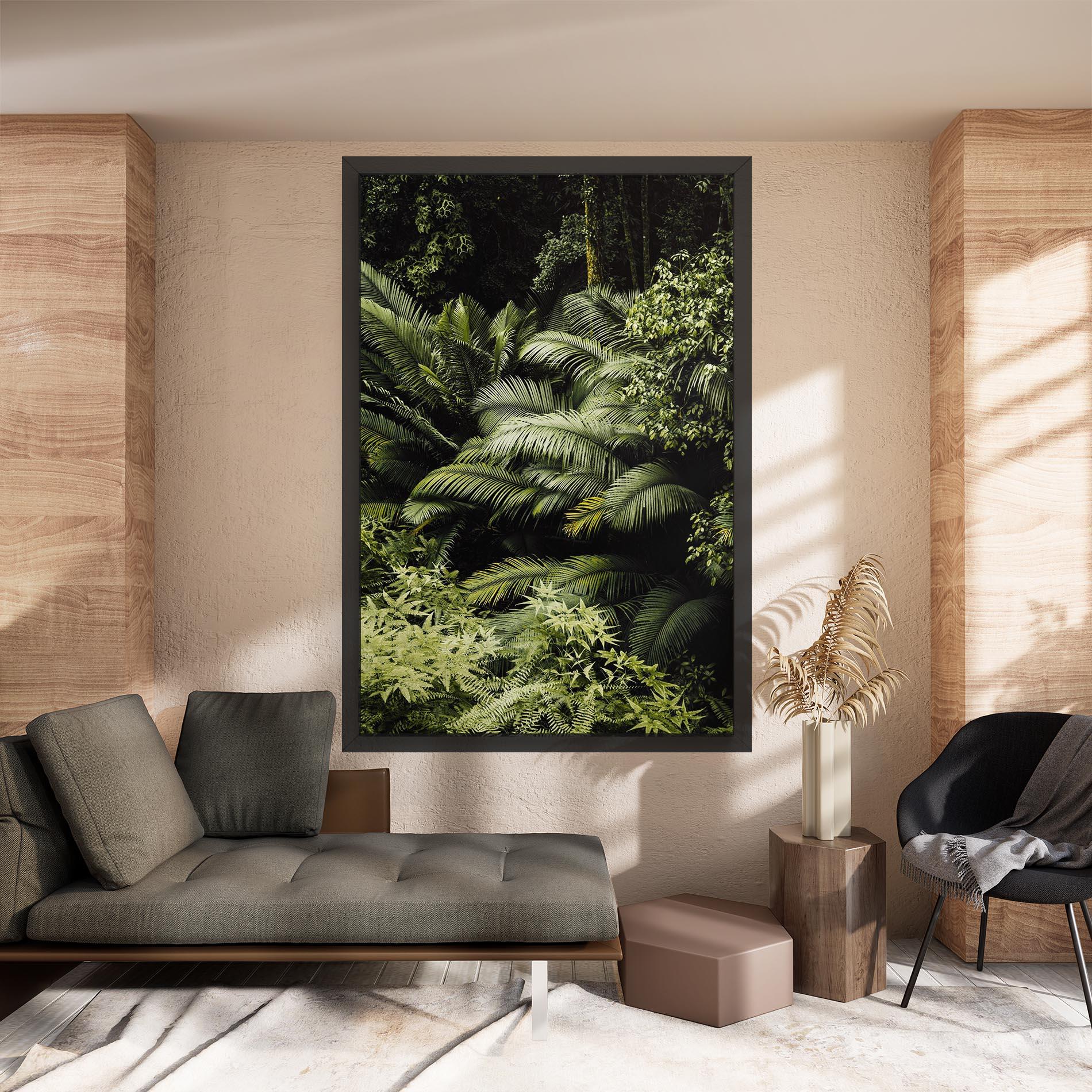 Tablou Canvas Into The Jungle mockup 8