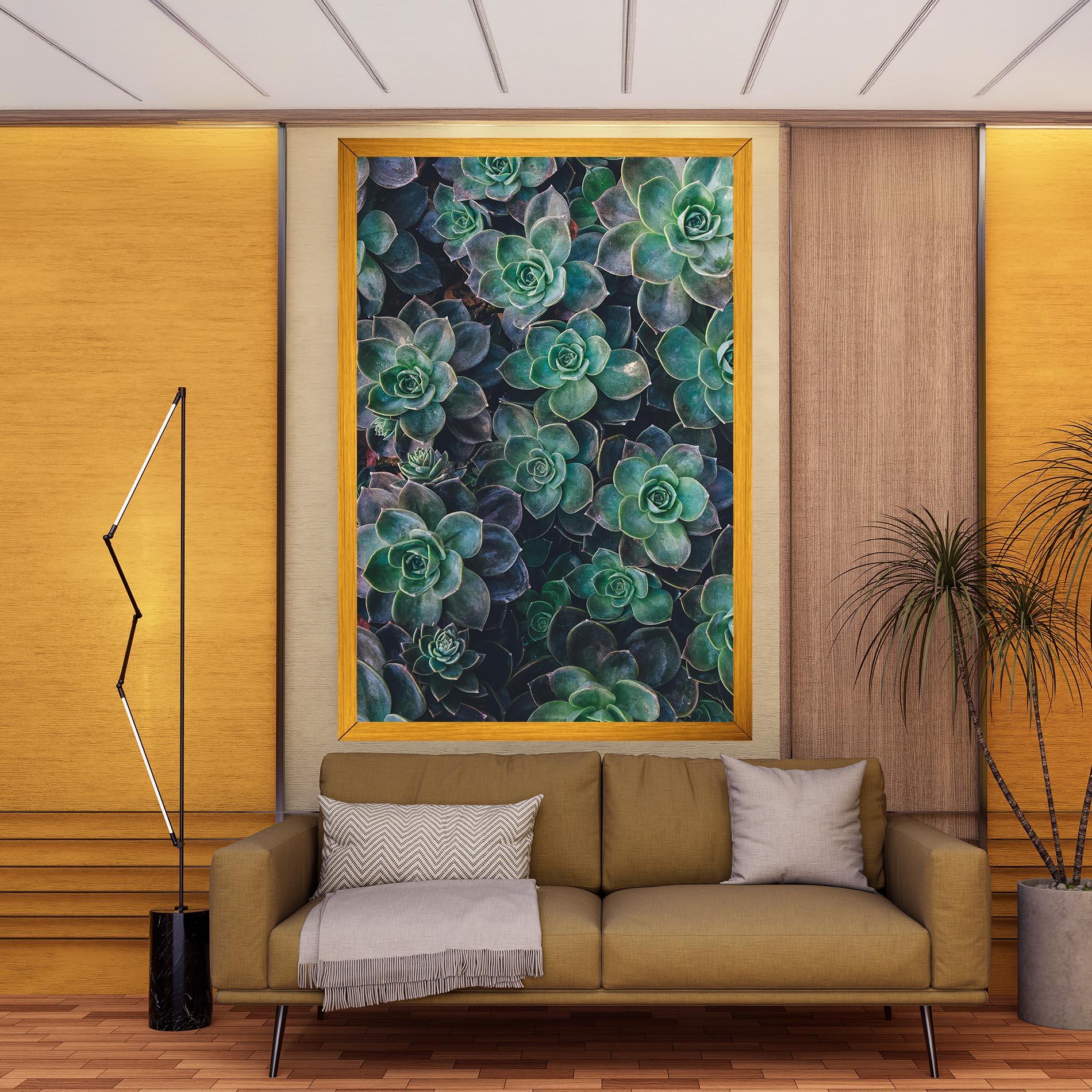 Tablou Canvas Green Lilac Tree mockup 9