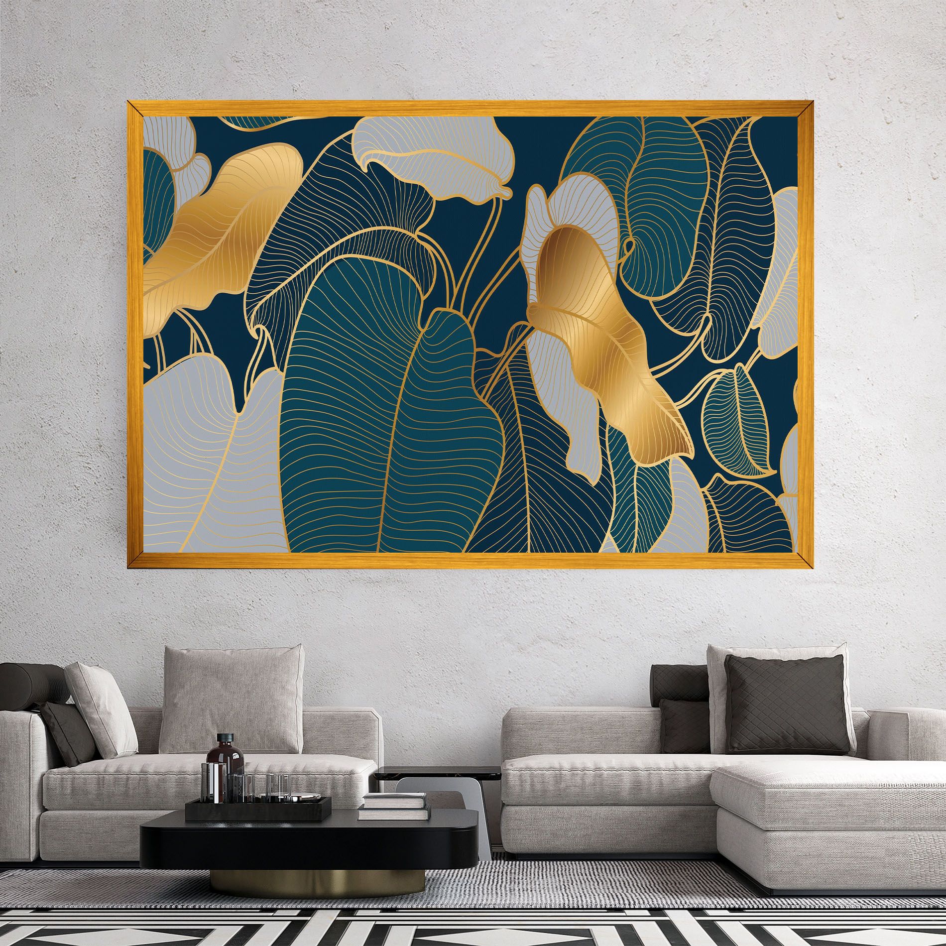 Golden Leaves mockup 2