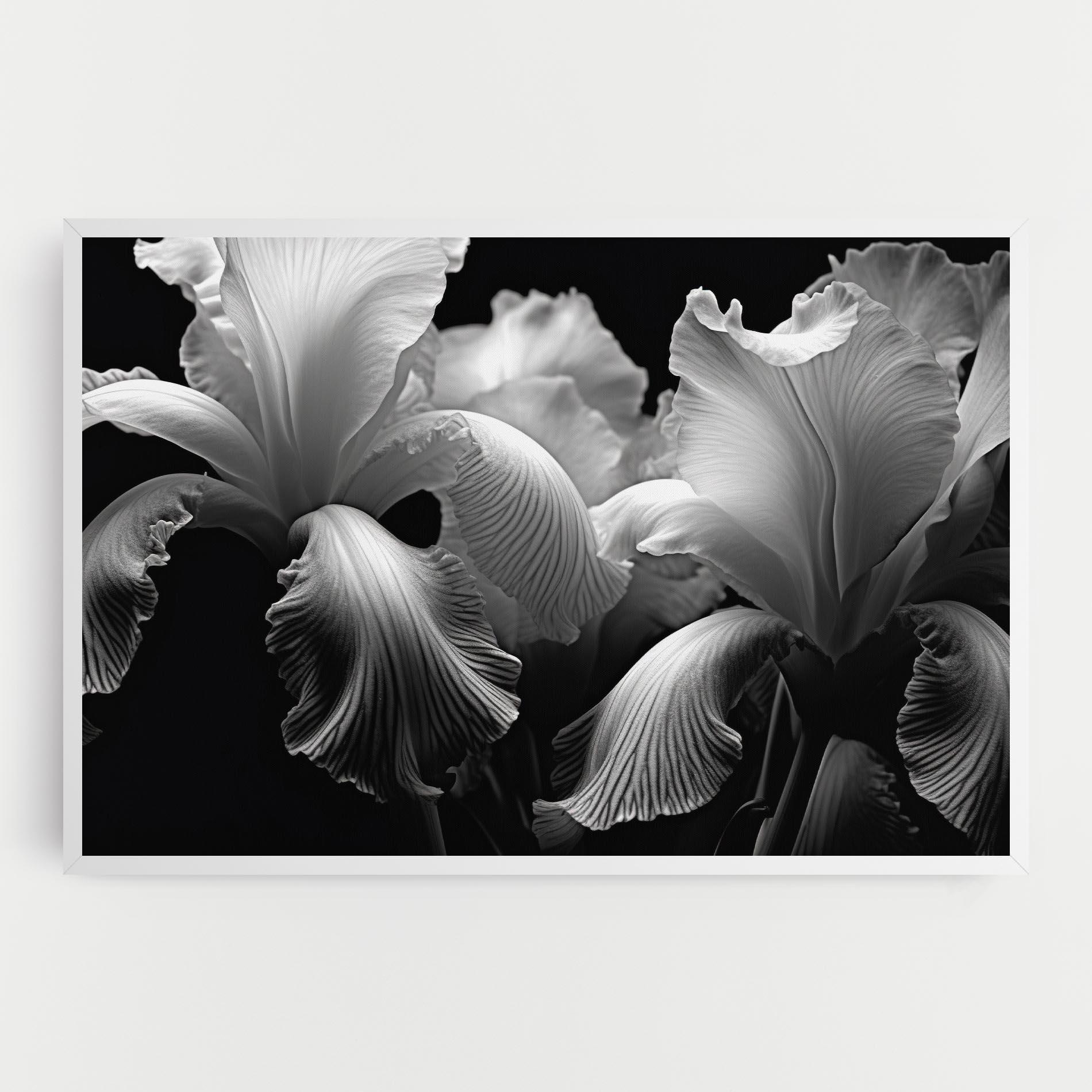 Tablou Canvas Grey Iris mockup 0