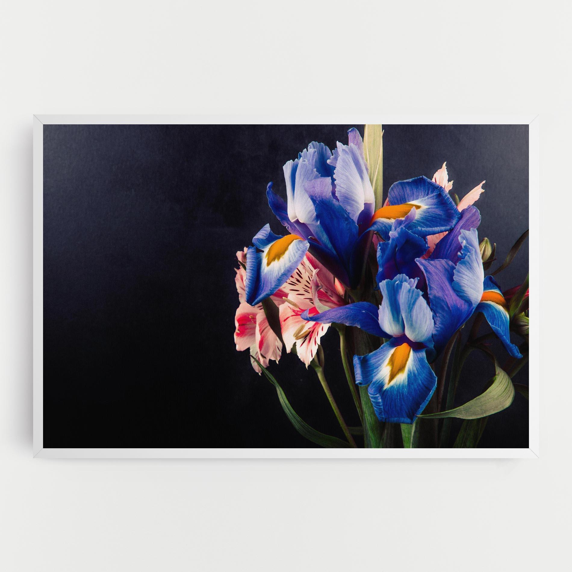 Tablou Canvas Iris Bouquet mockup 0