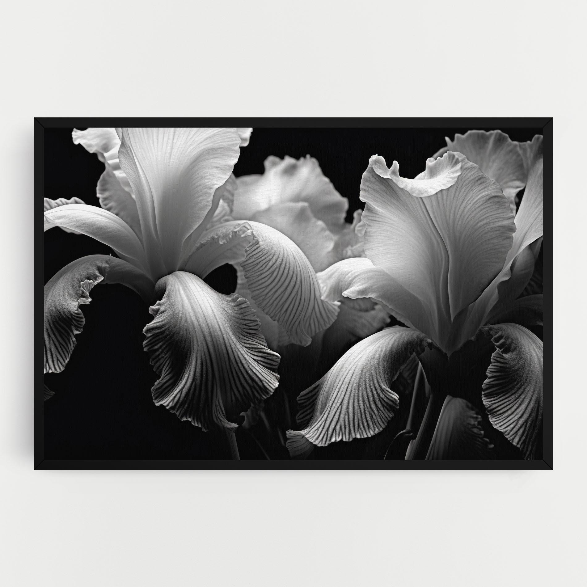 Tablou Canvas Grey Iris mockup 0