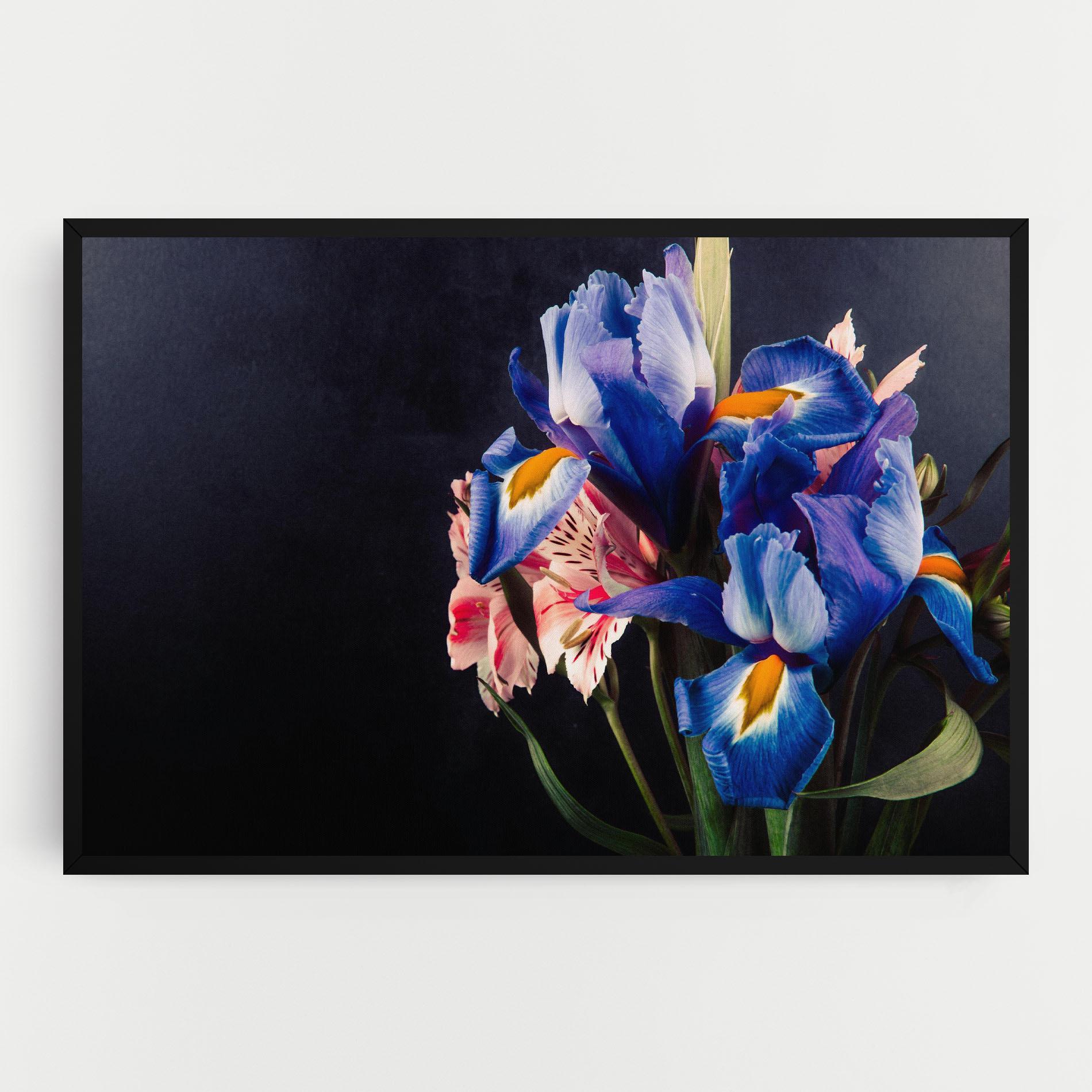 Tablou Canvas Iris Bouquet mockup 0