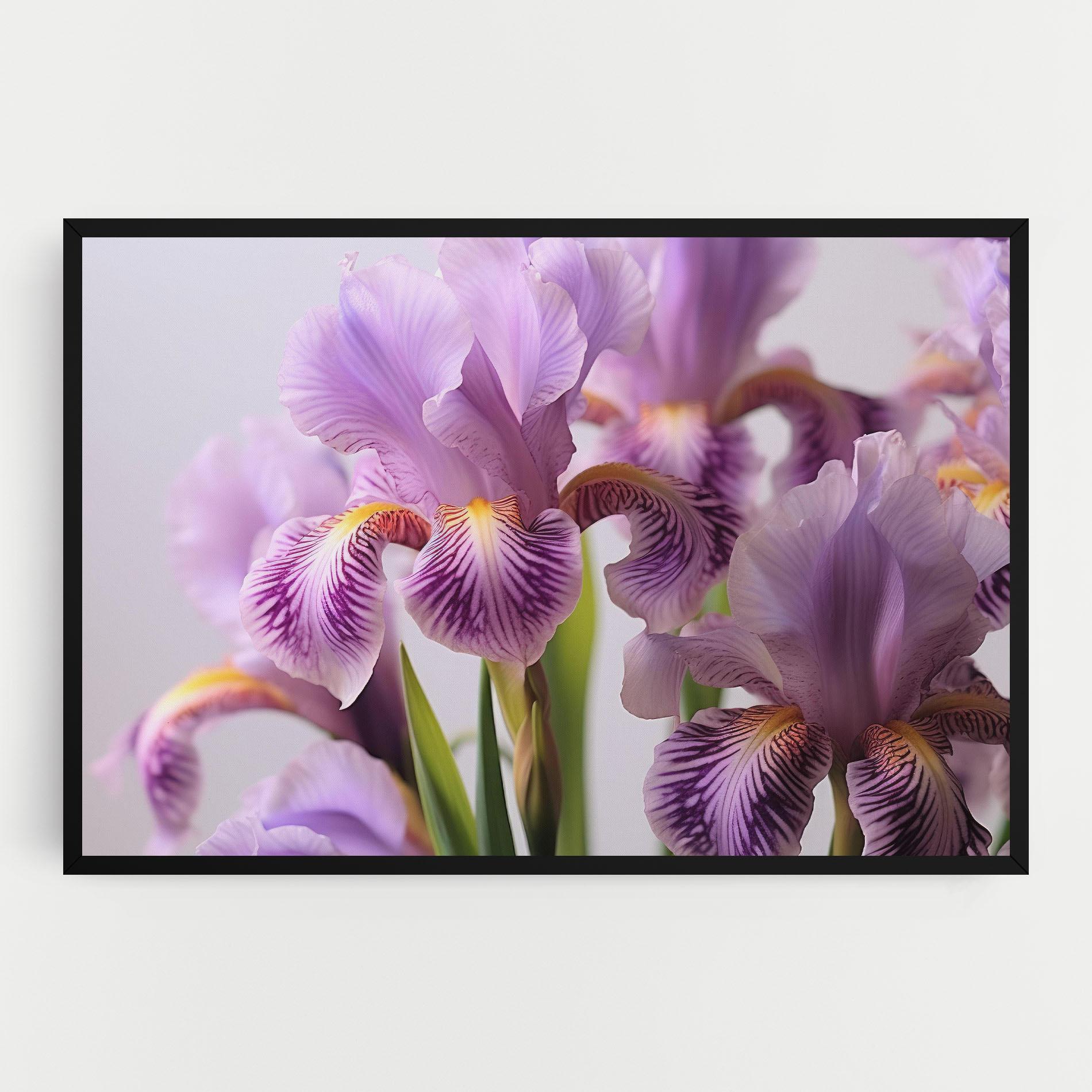Tablou Canvas Iris In Vase mockup 0