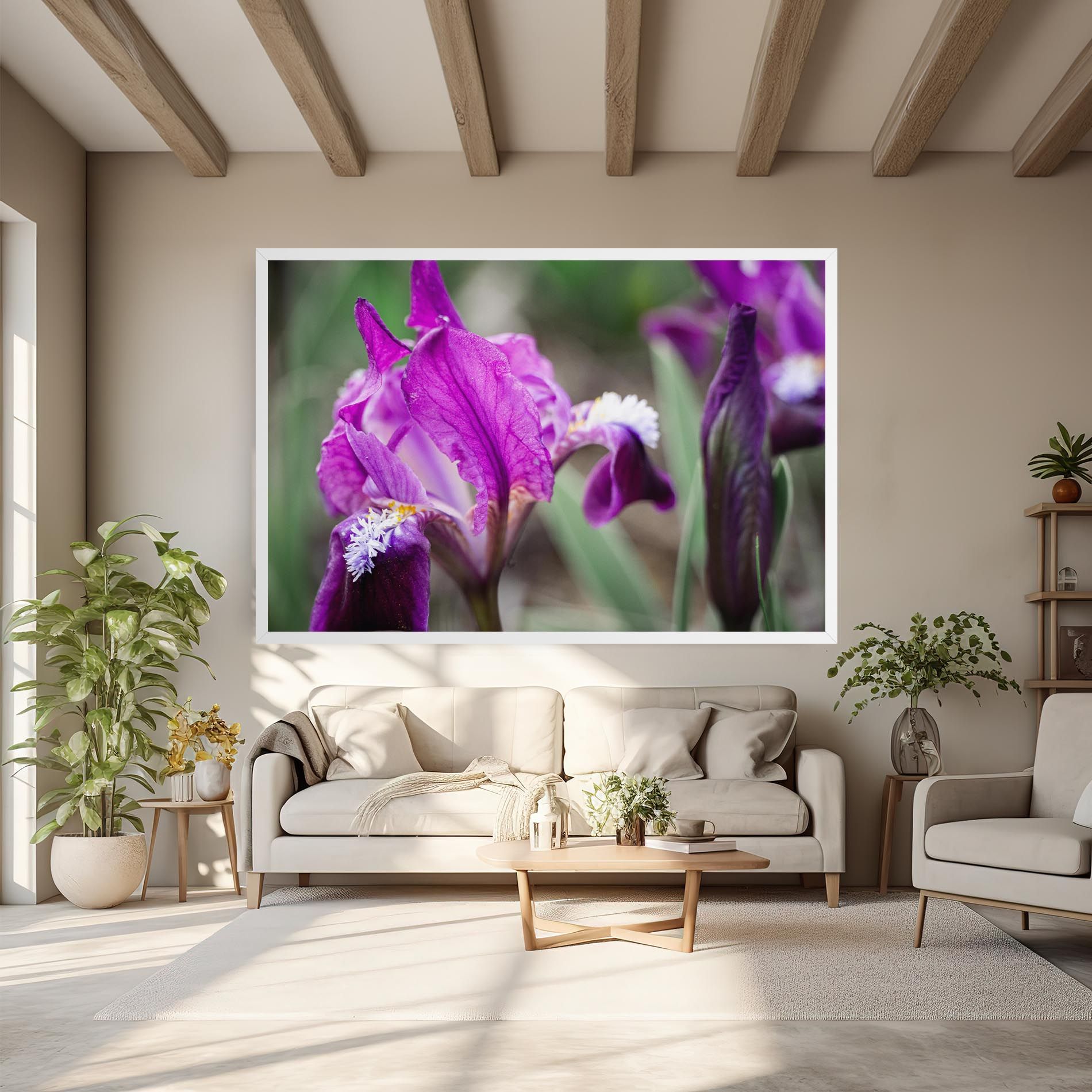 Dark Pink Iris mockup 6