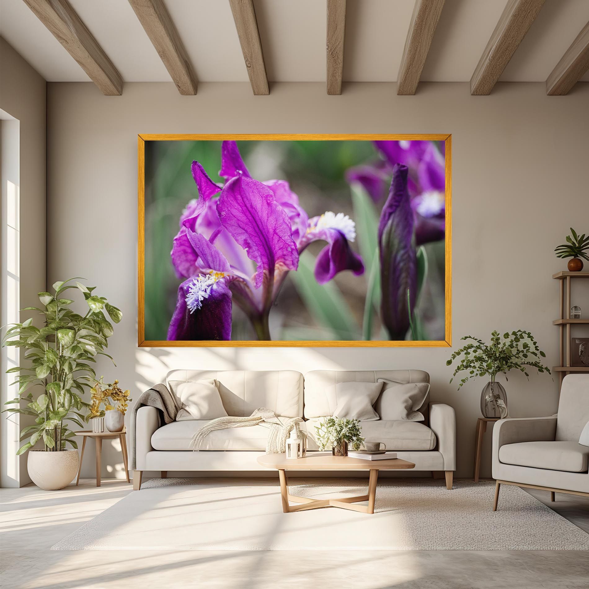 Dark Pink Iris mockup 6