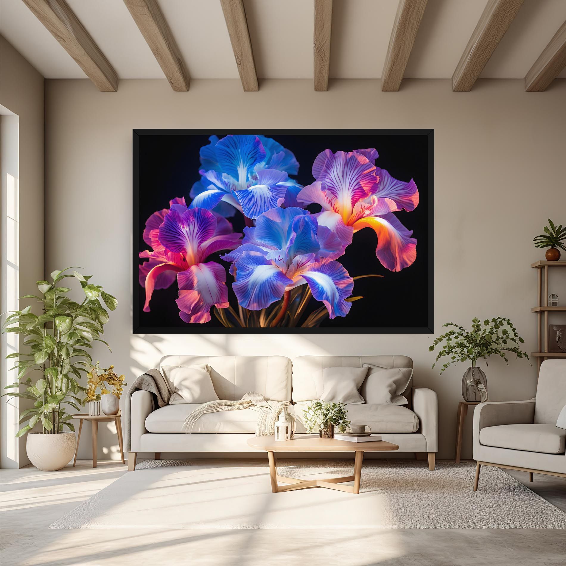 Blue Light Iris mockup 6