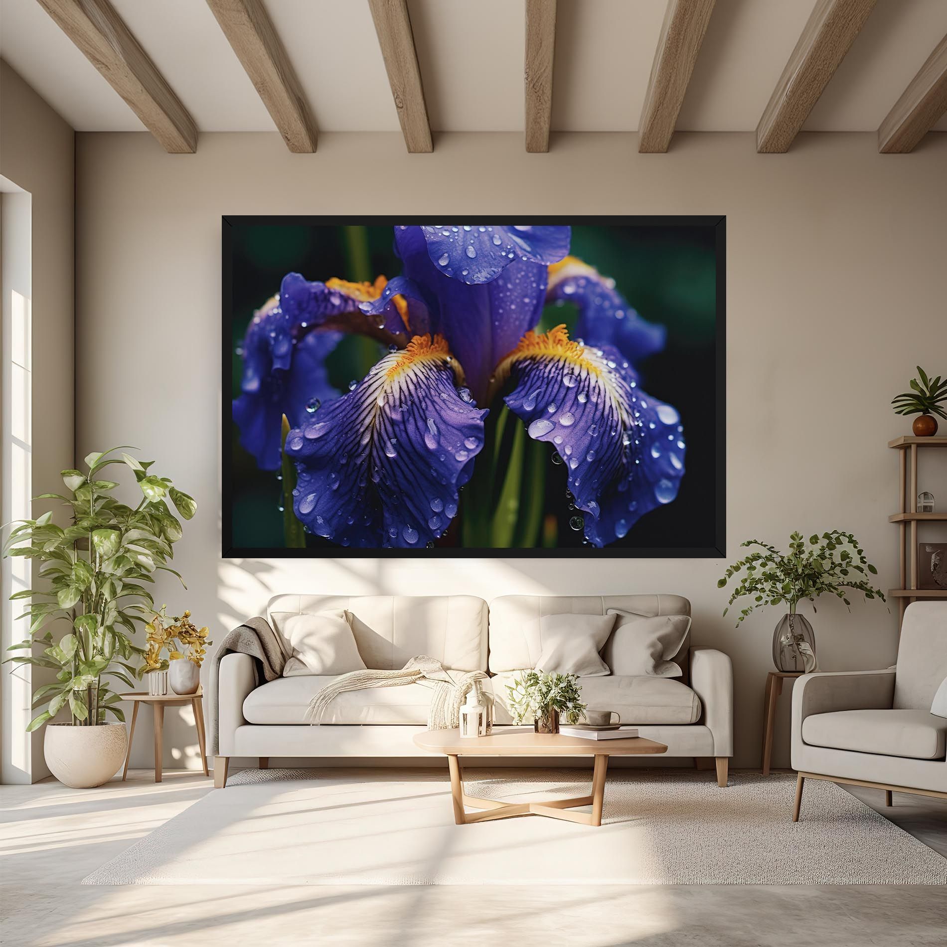 Iris After Rain mockup 6