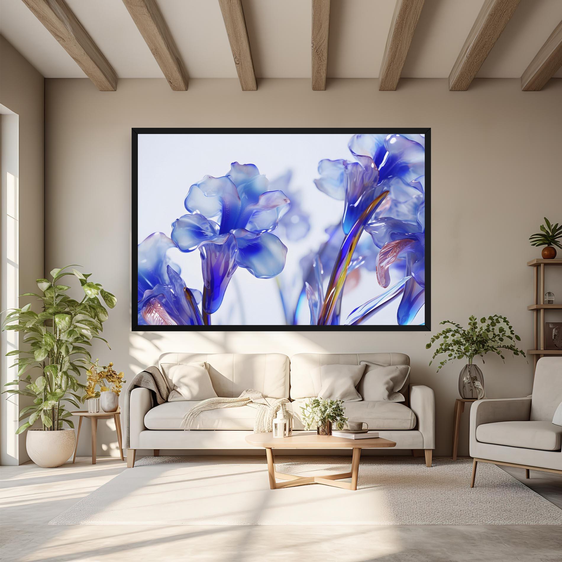 Tablou Canvas Iris Glass mockup 6