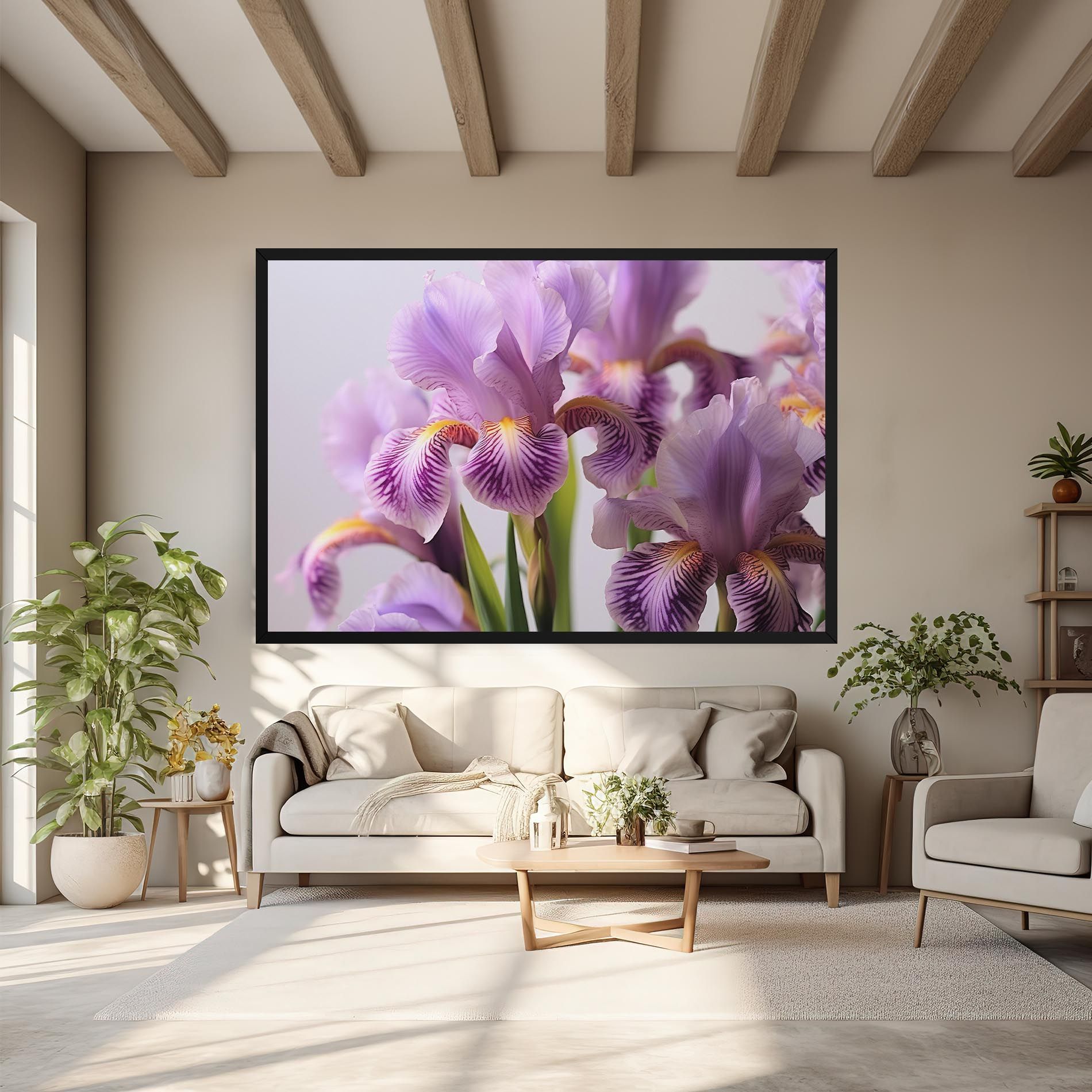 Iris In Vase mockup 6