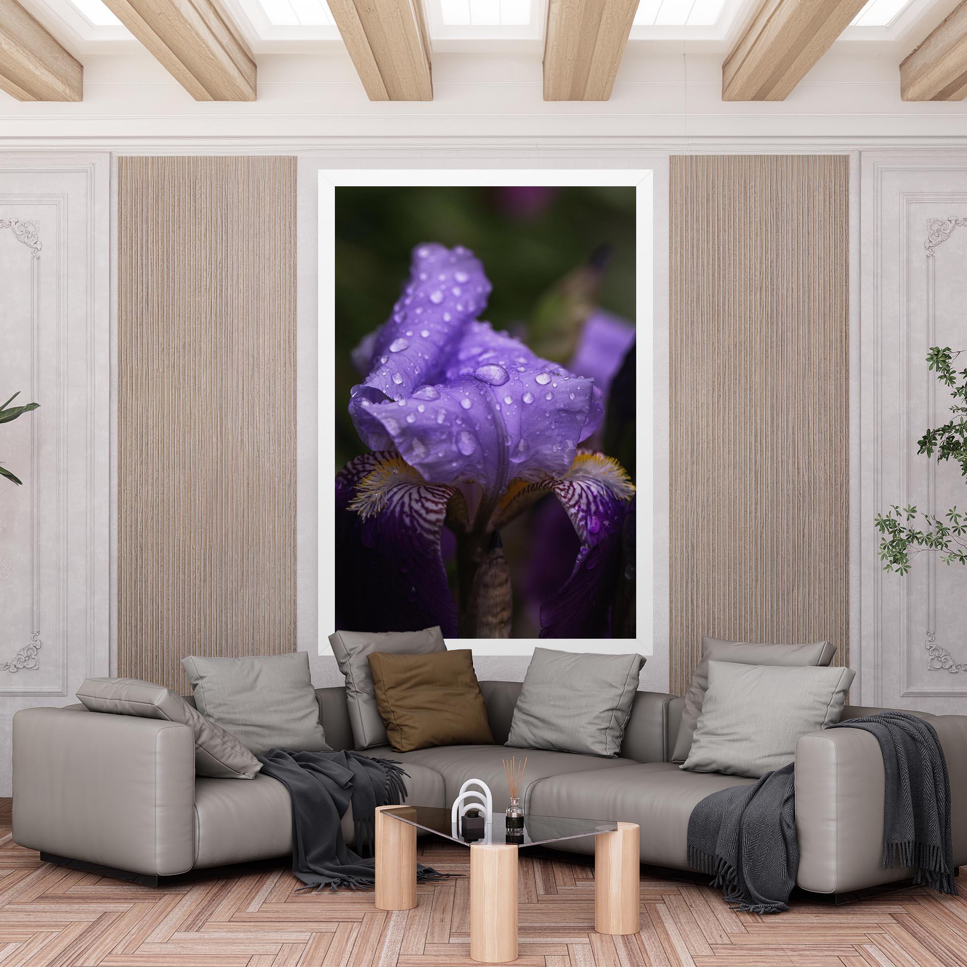 Tablou Canvas Rain In The Garden mockup 6