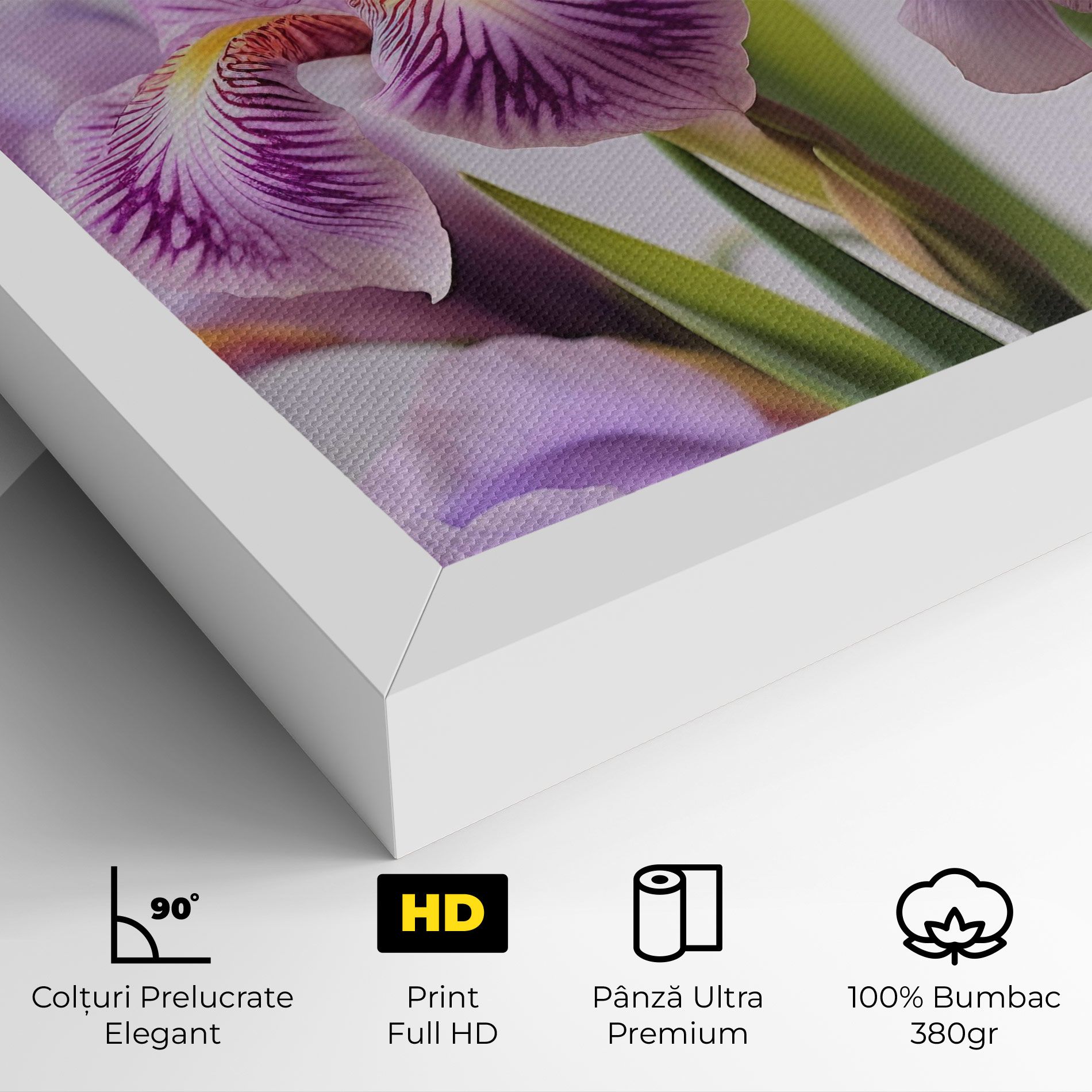 Iris In Vase mockup 4