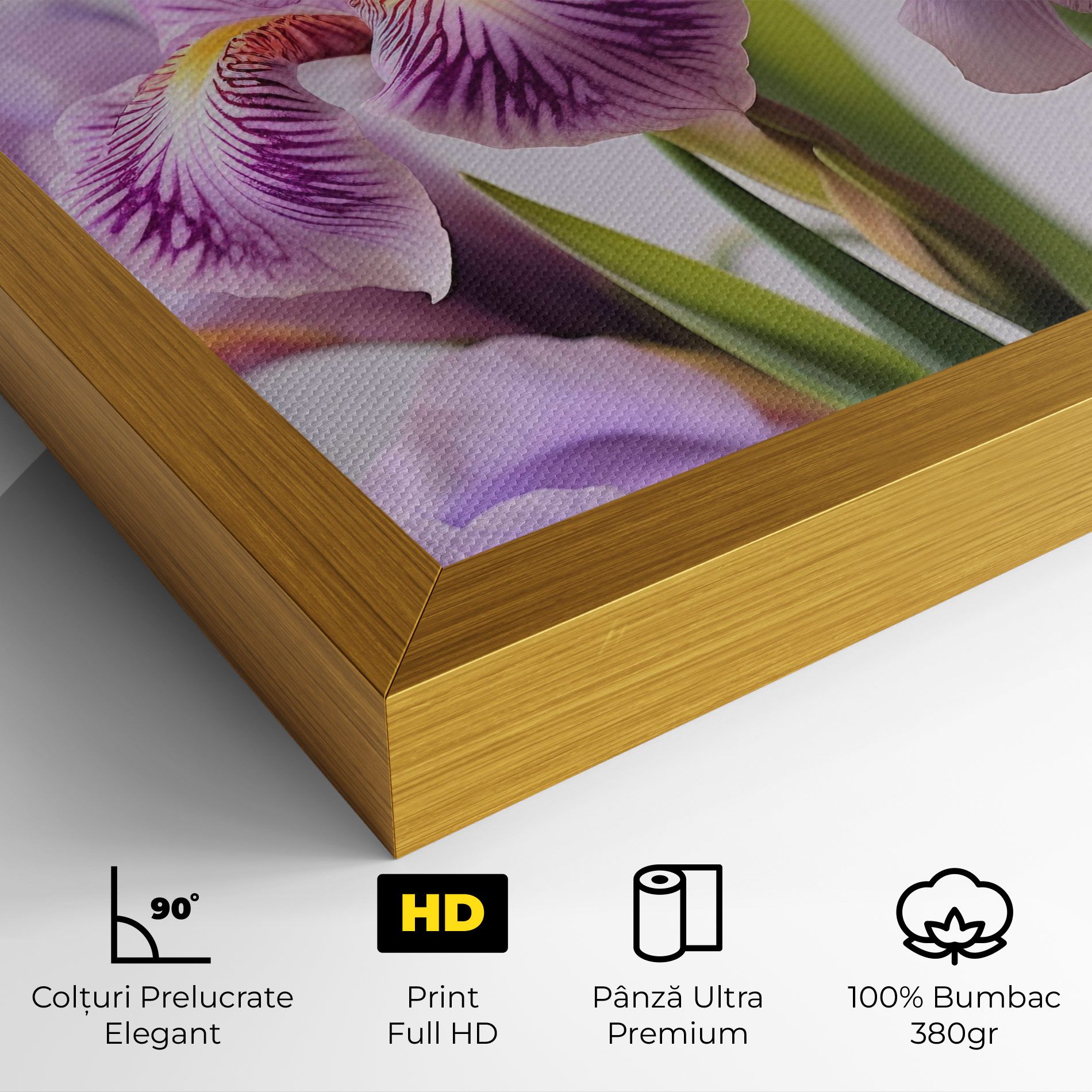 Iris In Vase mockup 4
