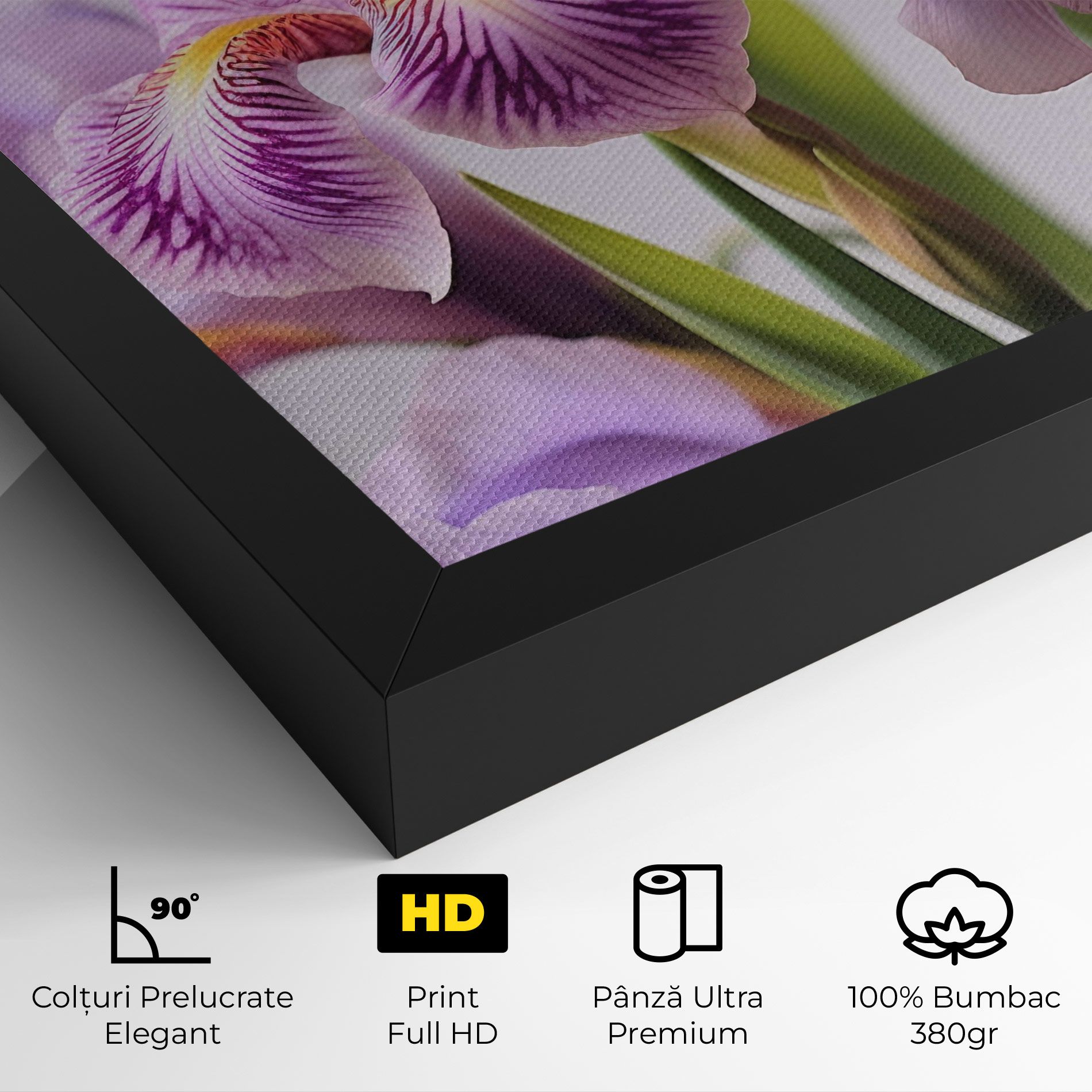 Iris In Vase mockup 4