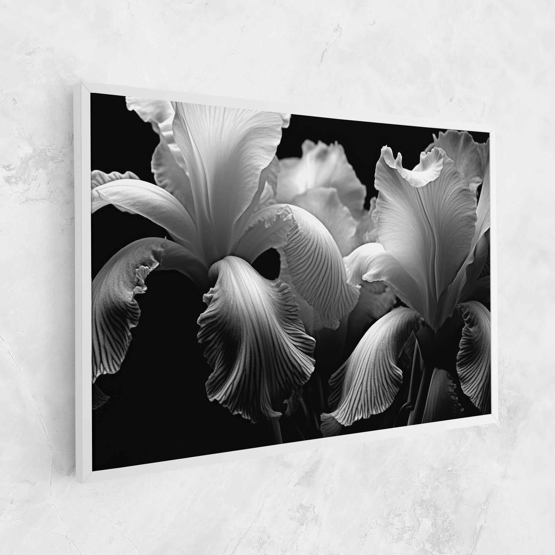 Tablou Canvas Grey Iris mockup 1