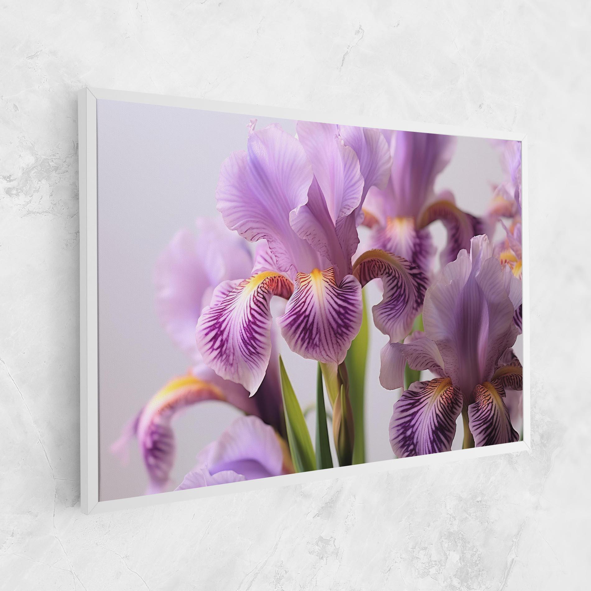 Tablou Canvas Iris In Vase mockup 1