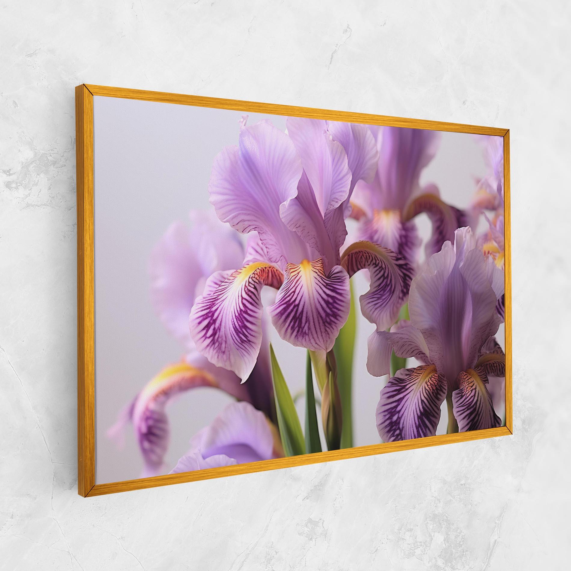 Tablou Canvas Iris In Vase mockup 1