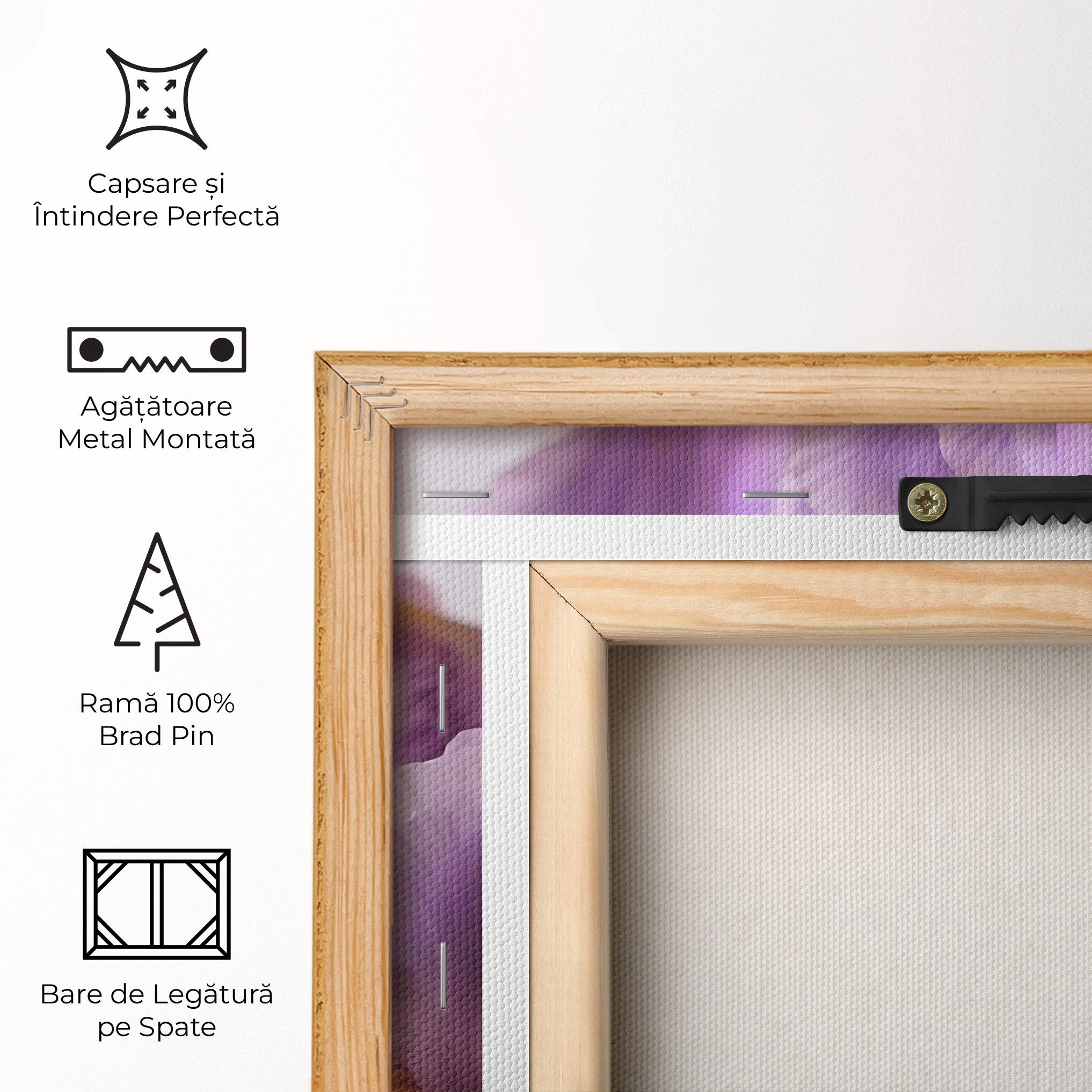 Tablou Canvas Iris In Vase mockup 5