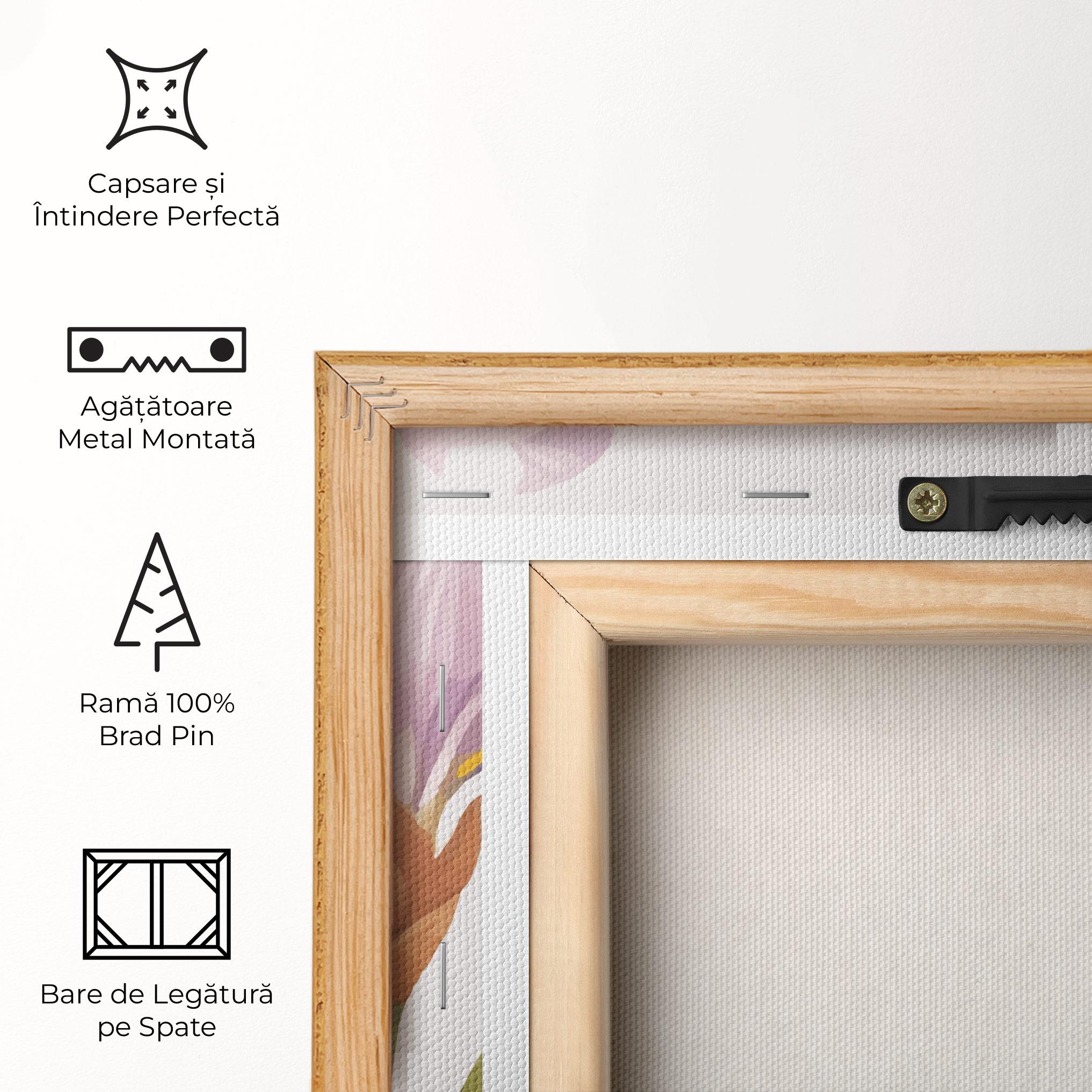 Tablou Canvas Iris Leaf mockup 5