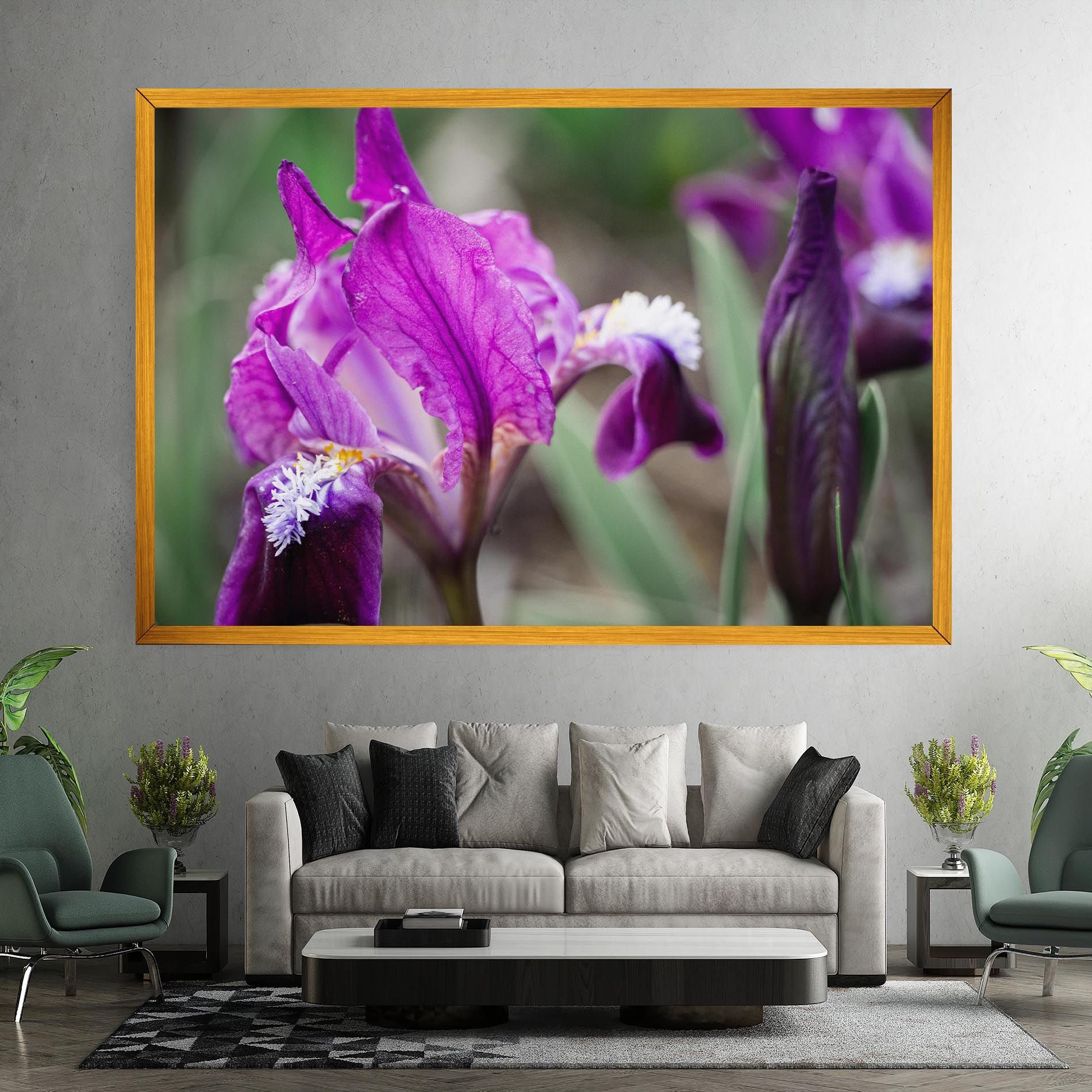 Dark Pink Iris mockup 7