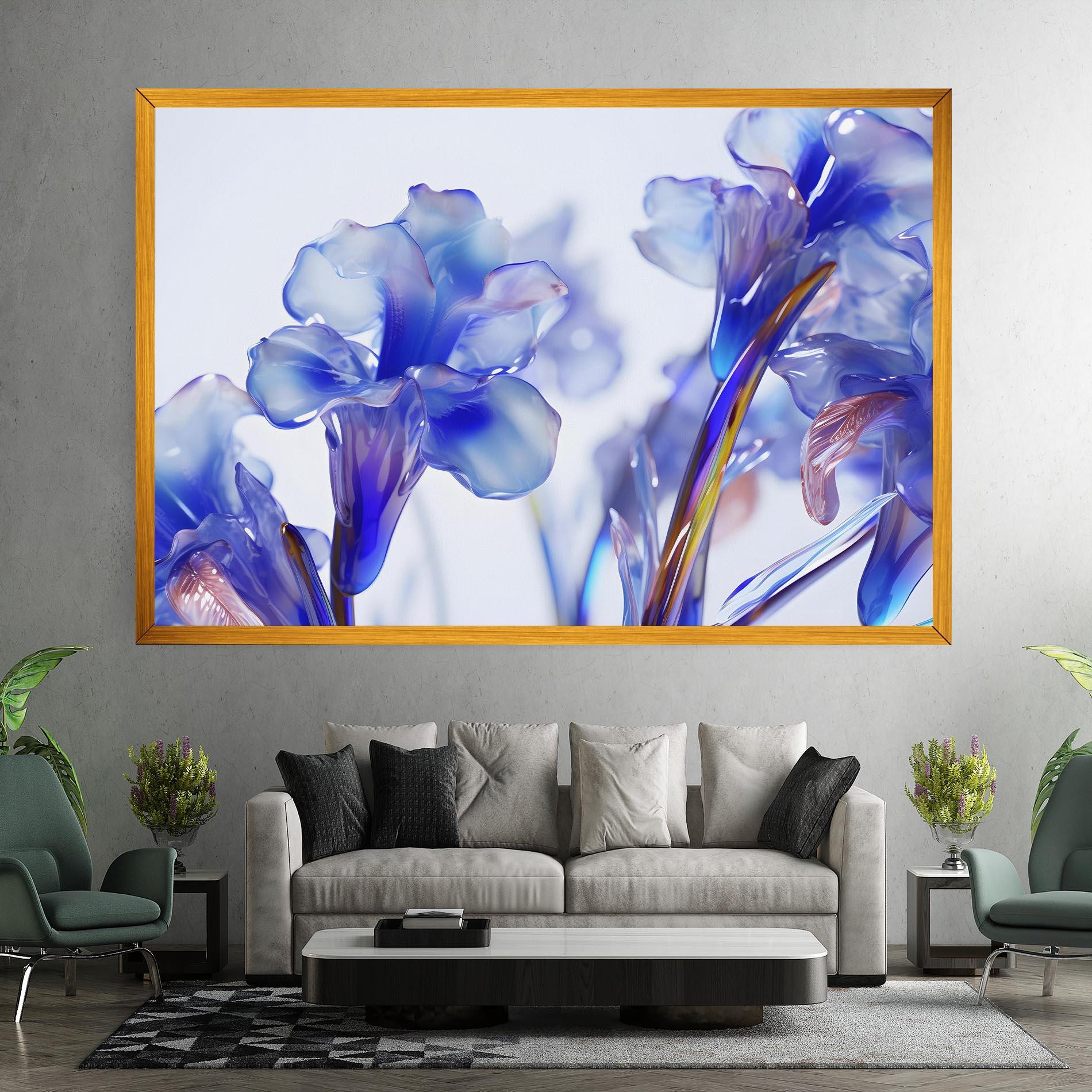 Tablou Canvas Iris Glass mockup 7