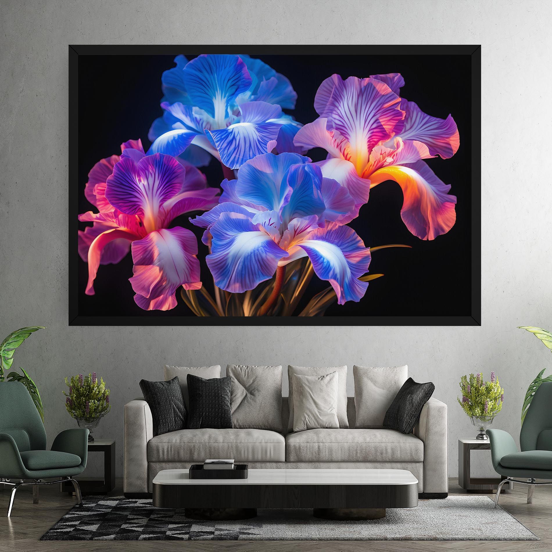 Blue Light Iris mockup 7