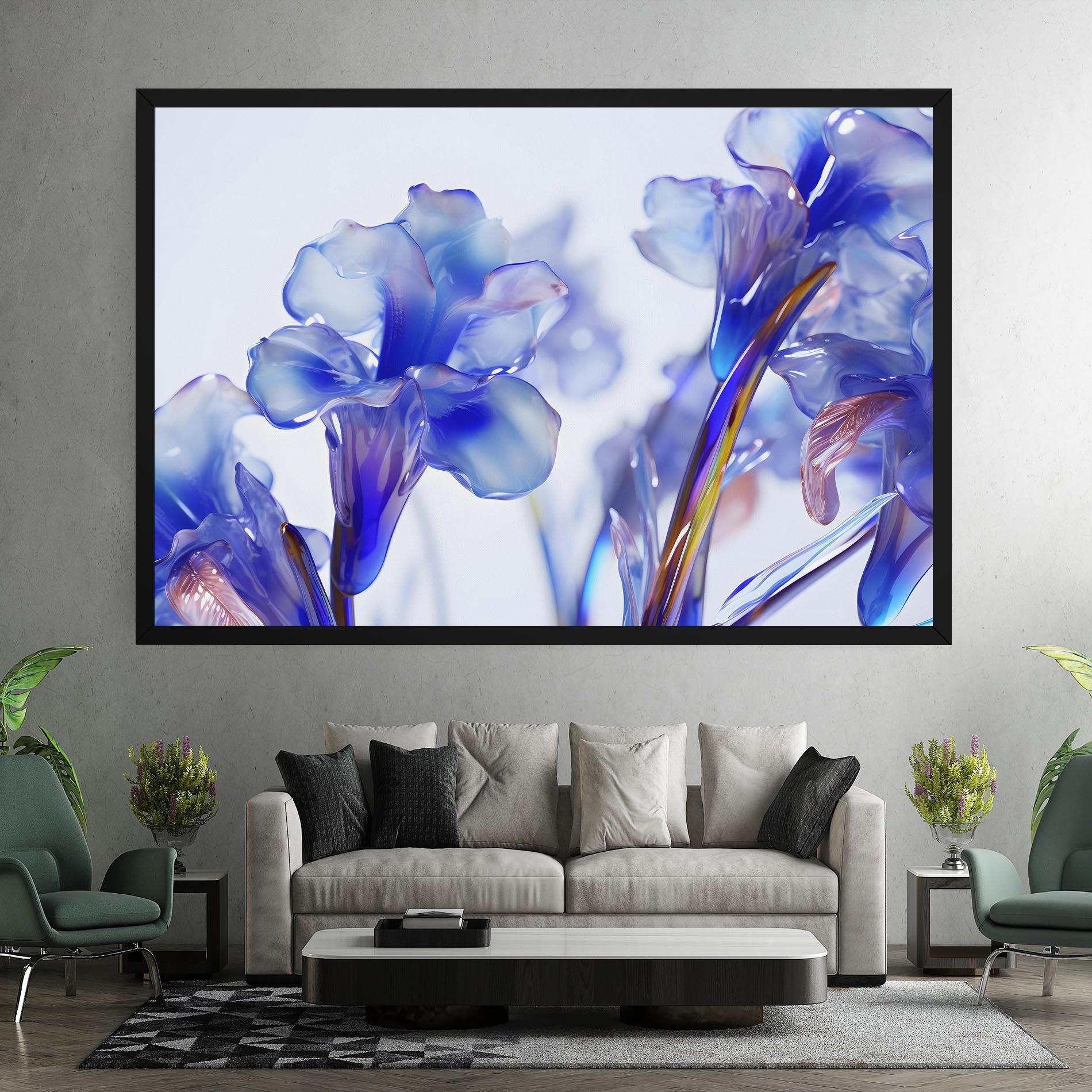 Tablou Canvas Iris Glass mockup 7