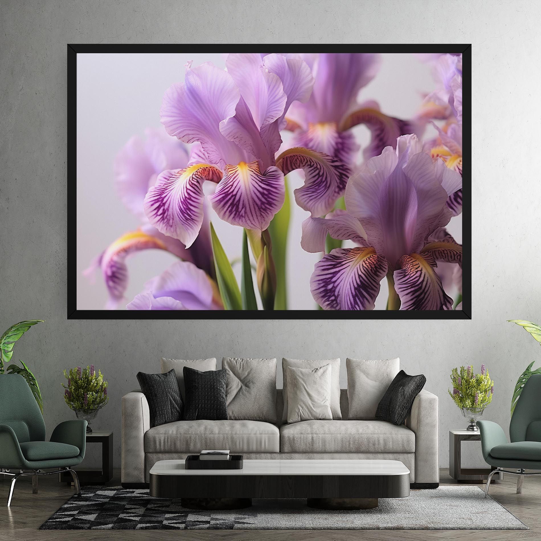 Iris In Vase mockup 7