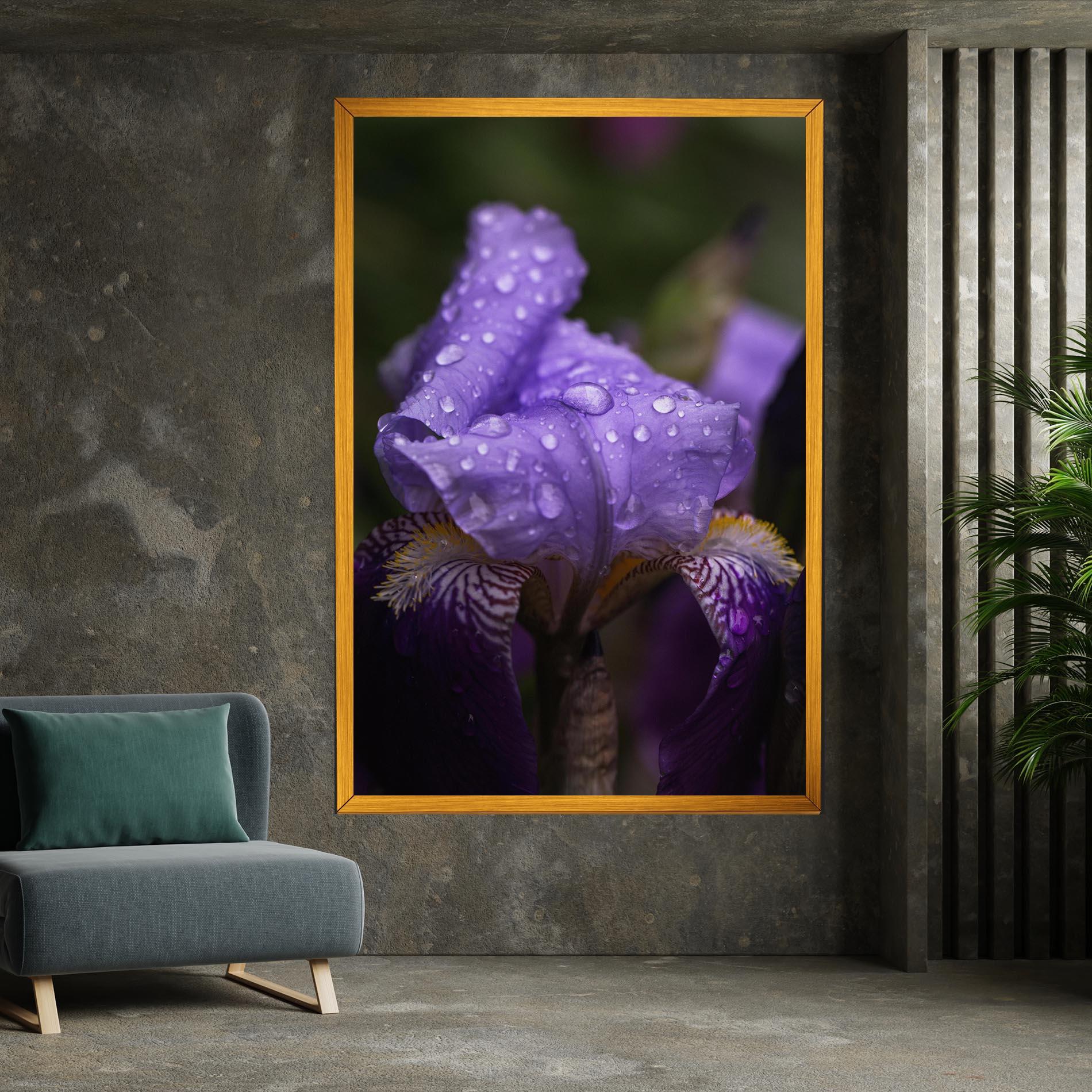 Tablou Canvas Rain In The Garden mockup 7
