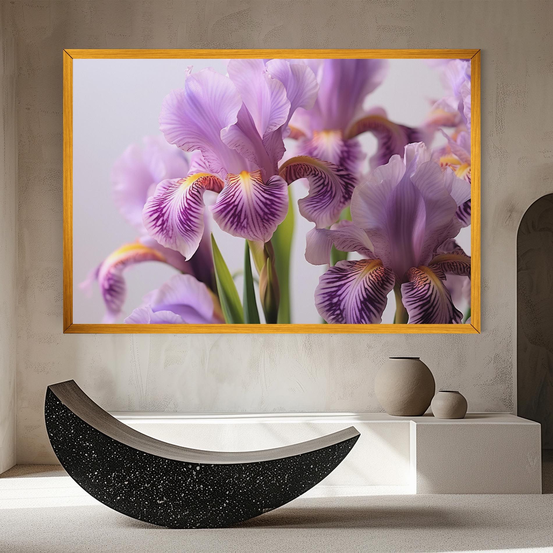 Iris In Vase mockup 8