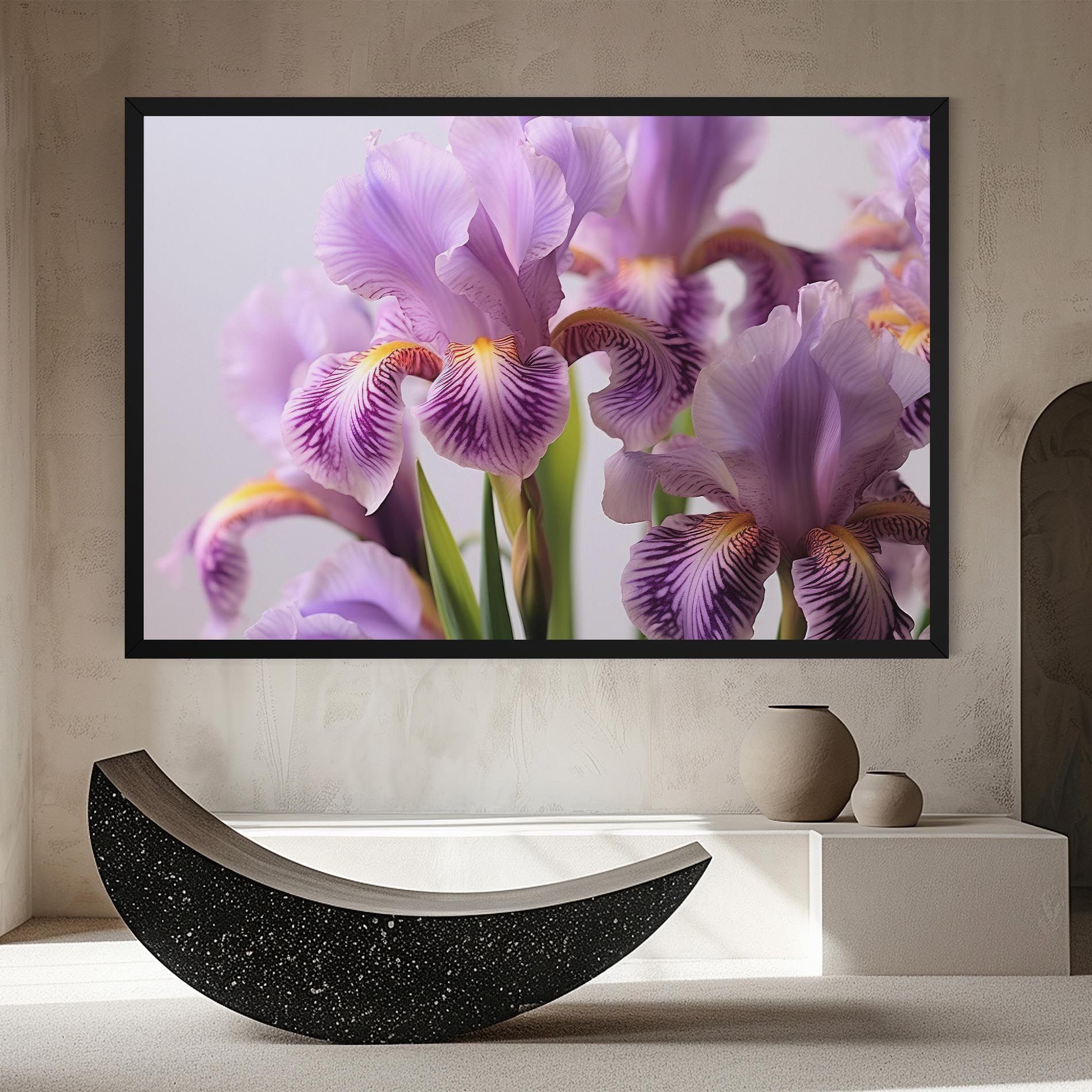 Iris In Vase mockup 8